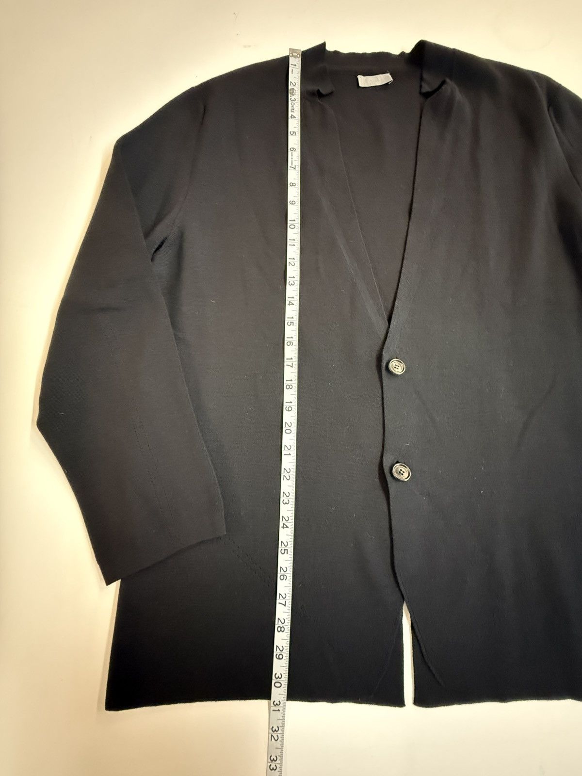 Dior Dior Homme Black Knit Cardigan Blazer — Hedi Era Minimalism Size US L / EU 52-54 / 3 - 20 Thumbnail