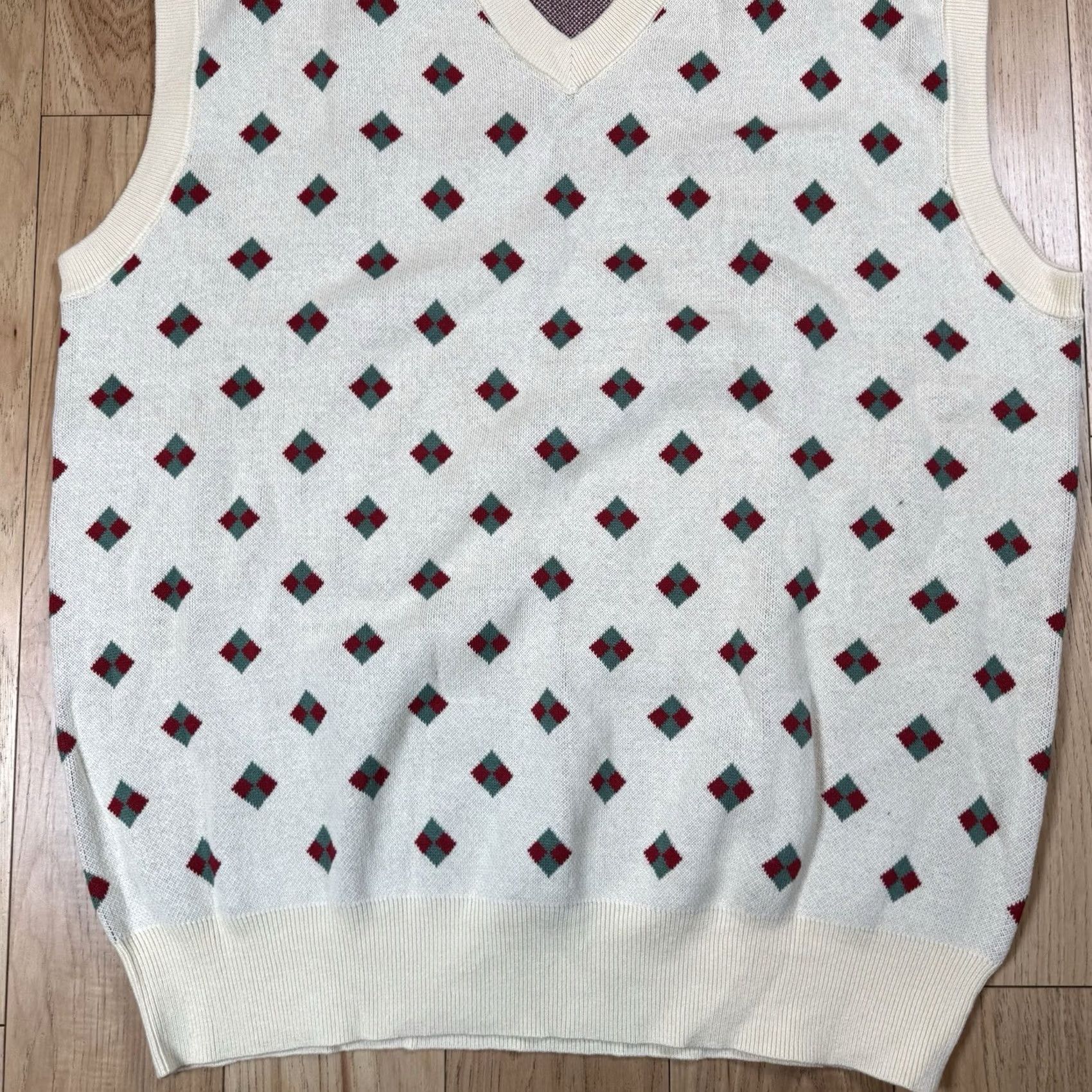 Vintage Bogey Boys Sweater Vest Mens 2XL Yellow Diamond Golf NWOT Size US XXL / EU 58 / 5 - 3 Thumbnail