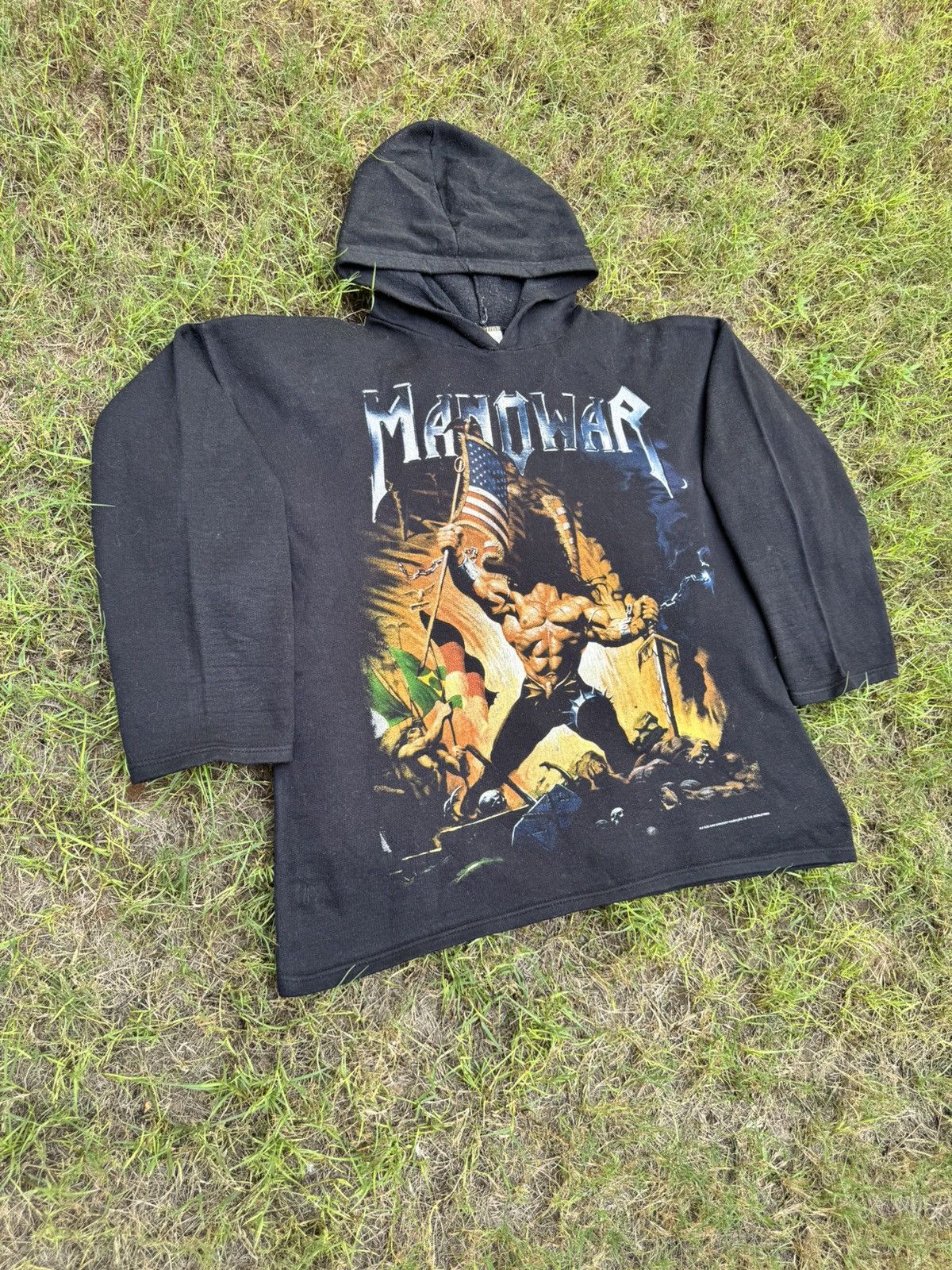 Vintage Vintage manowar warriors of the world 2002 Size US L / EU 52-54 / 3 - 3 Thumbnail