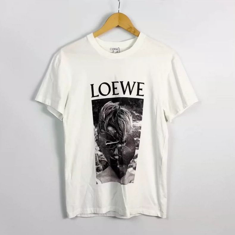 Loewe loewe white short sleeve logo t-shirt Size US XS / EU 42 / 0 - 1 Thumbnail