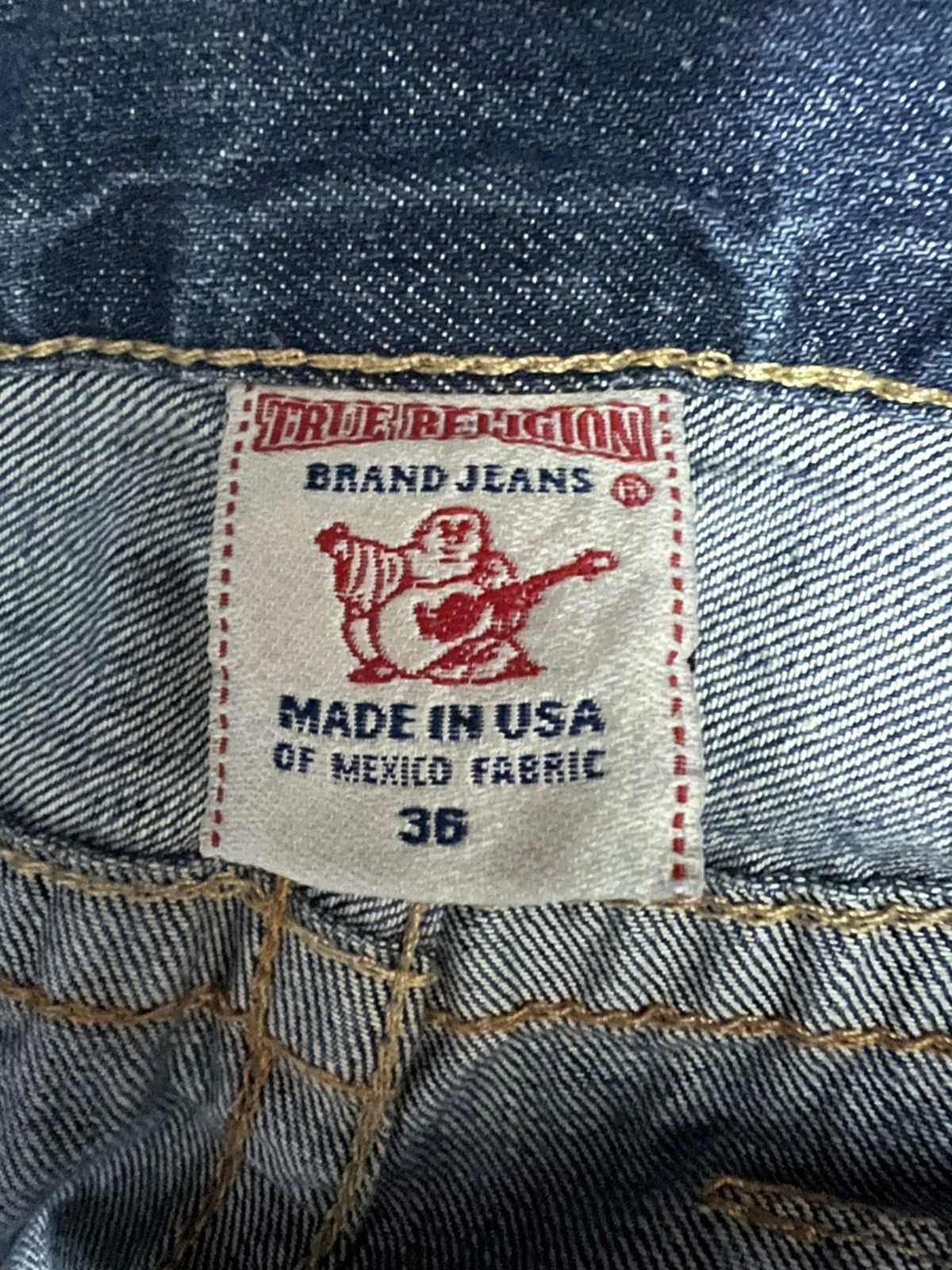True Religion True Religion Straight Fit Jeans Size US 34 / EU 50 - 5 Thumbnail
