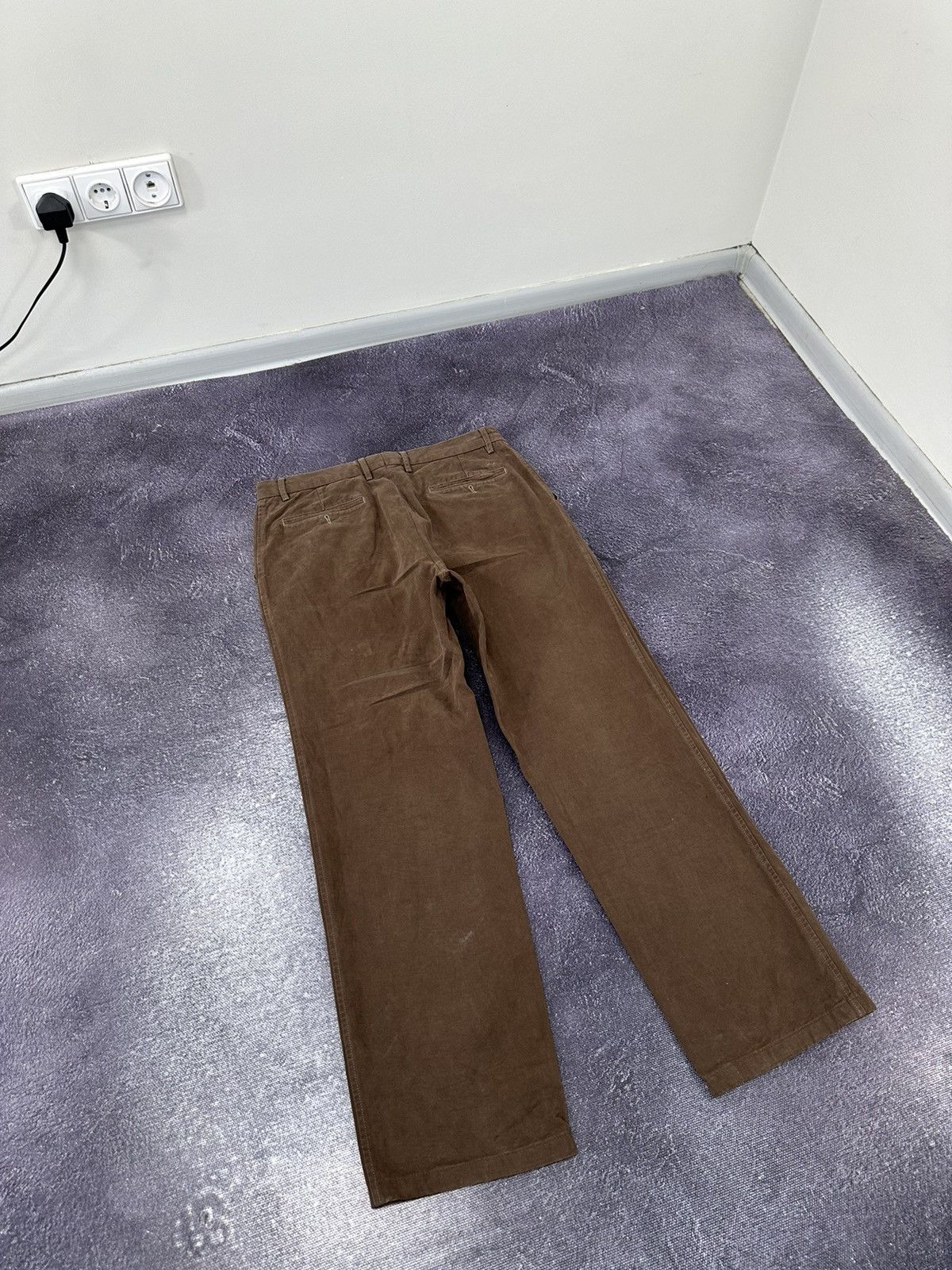 Fay × Vintage Vintage Fay Brown Luxury Baggy Pants Size US 38 / EU 54 - 12 Thumbnail