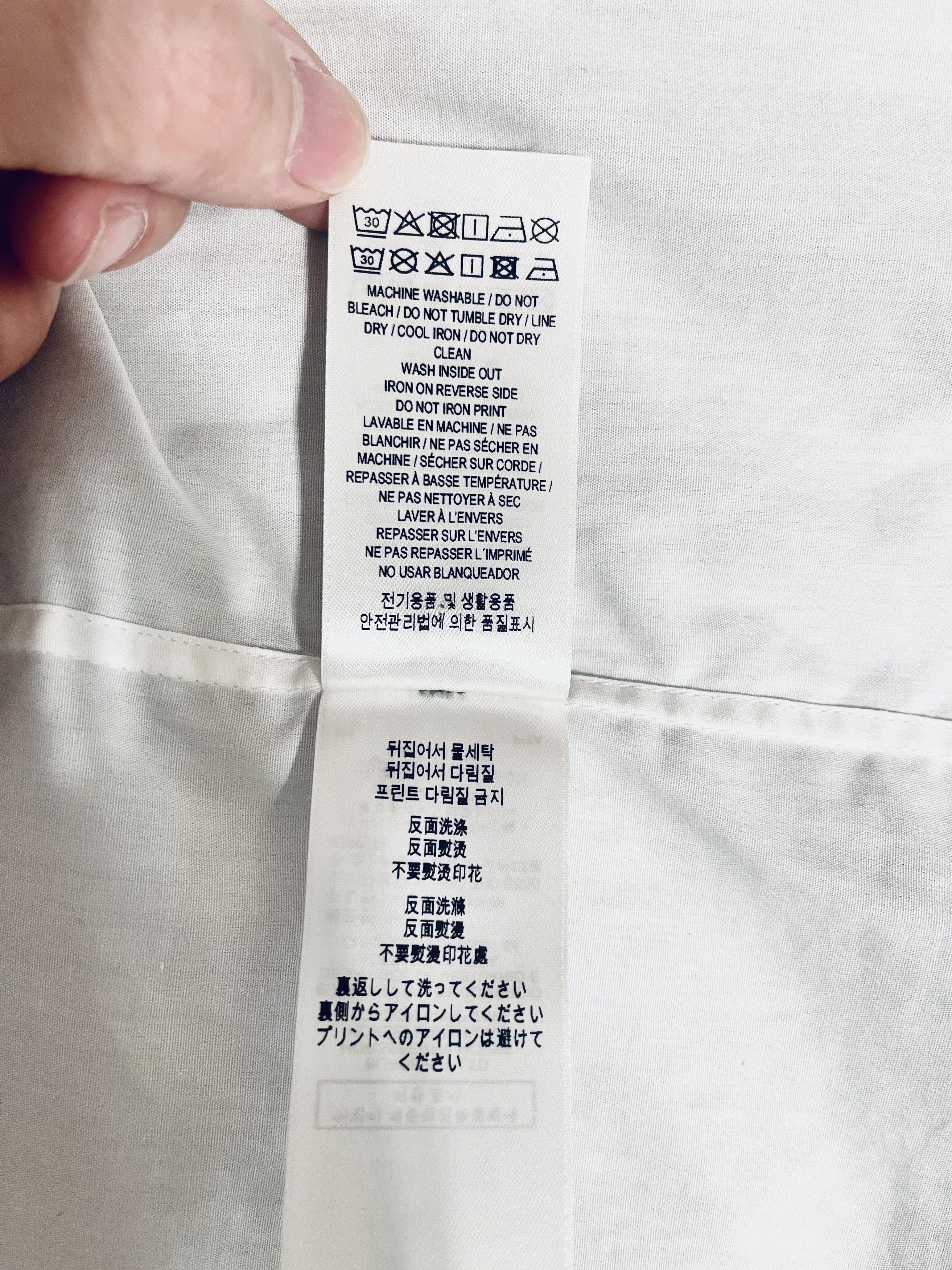 Burberry Burberry Men Dress shirt XXS white MSRP $500 Size US XXS / EU 40 - 7 Thumbnail