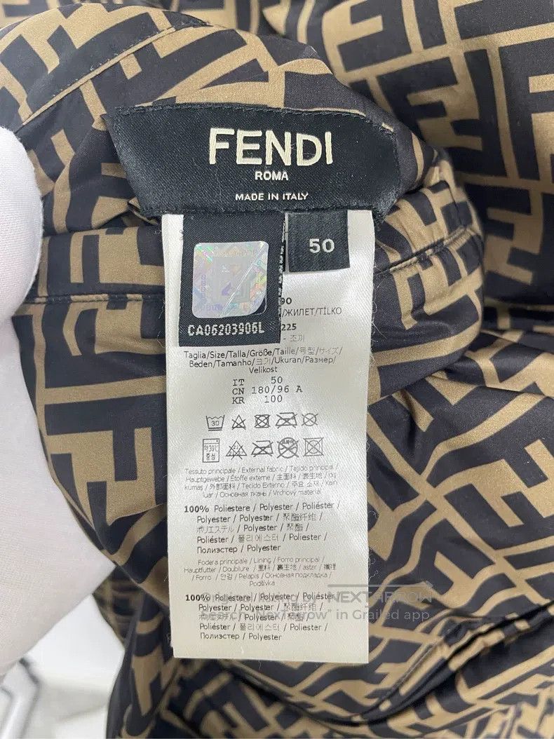 Fendi Fendi Down Vest Two-Way Wear Size US M / EU 48-50 / 2 - 4 Thumbnail