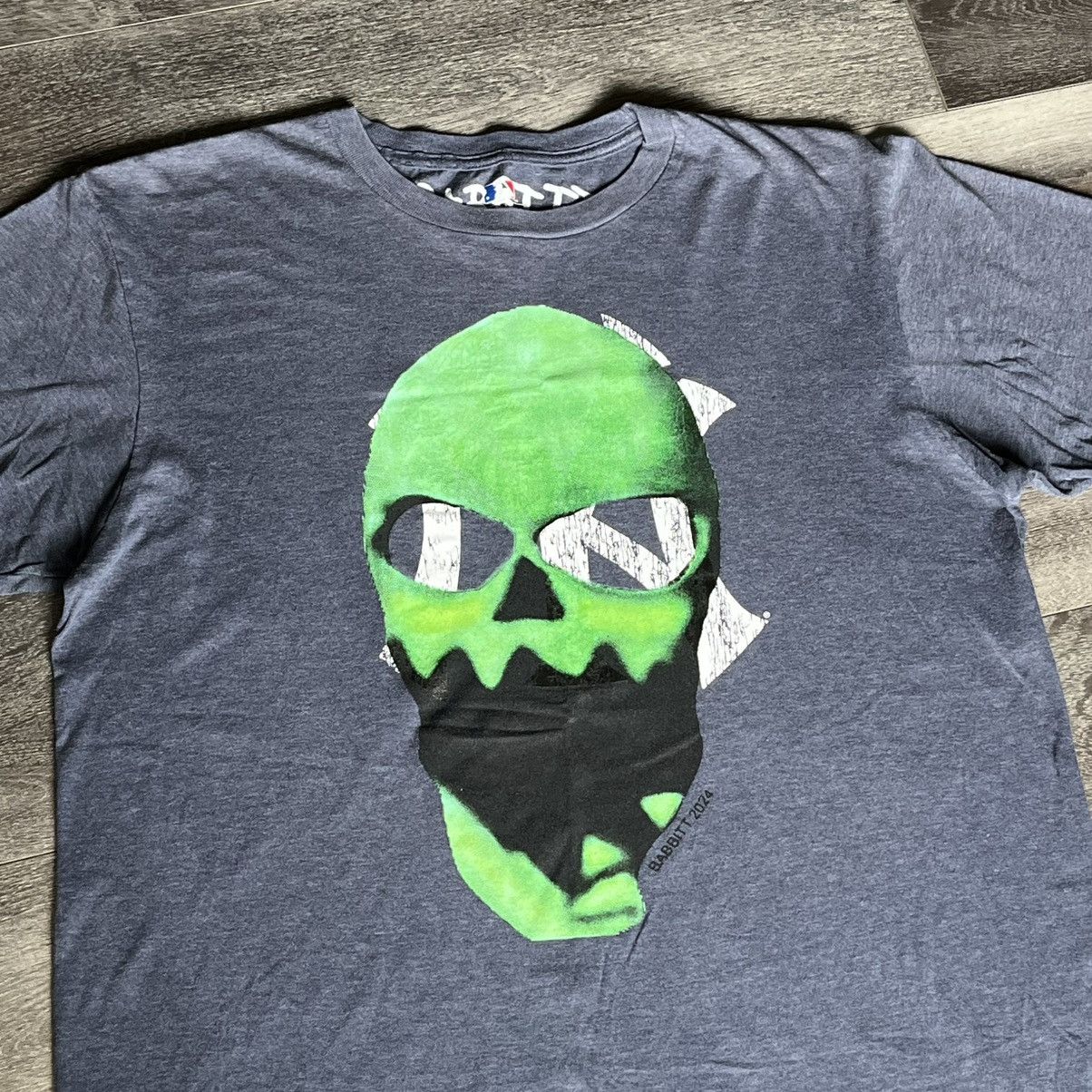 Asspizza Vintage Asspizza Babbitt Revived New York Yankees Mask Tee Size US L / EU 52-54 / 3 - 2 Thumbnail
