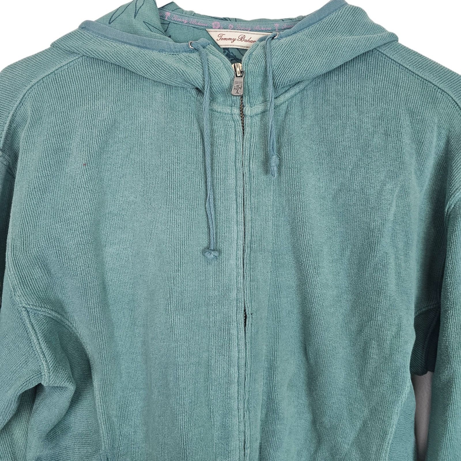 Tommy Bahama Tommy Bahama Womens Tobago Bay Full Zip Hooded Sweater S Size S / US 4 / IT 40 - 2 Thumbnail