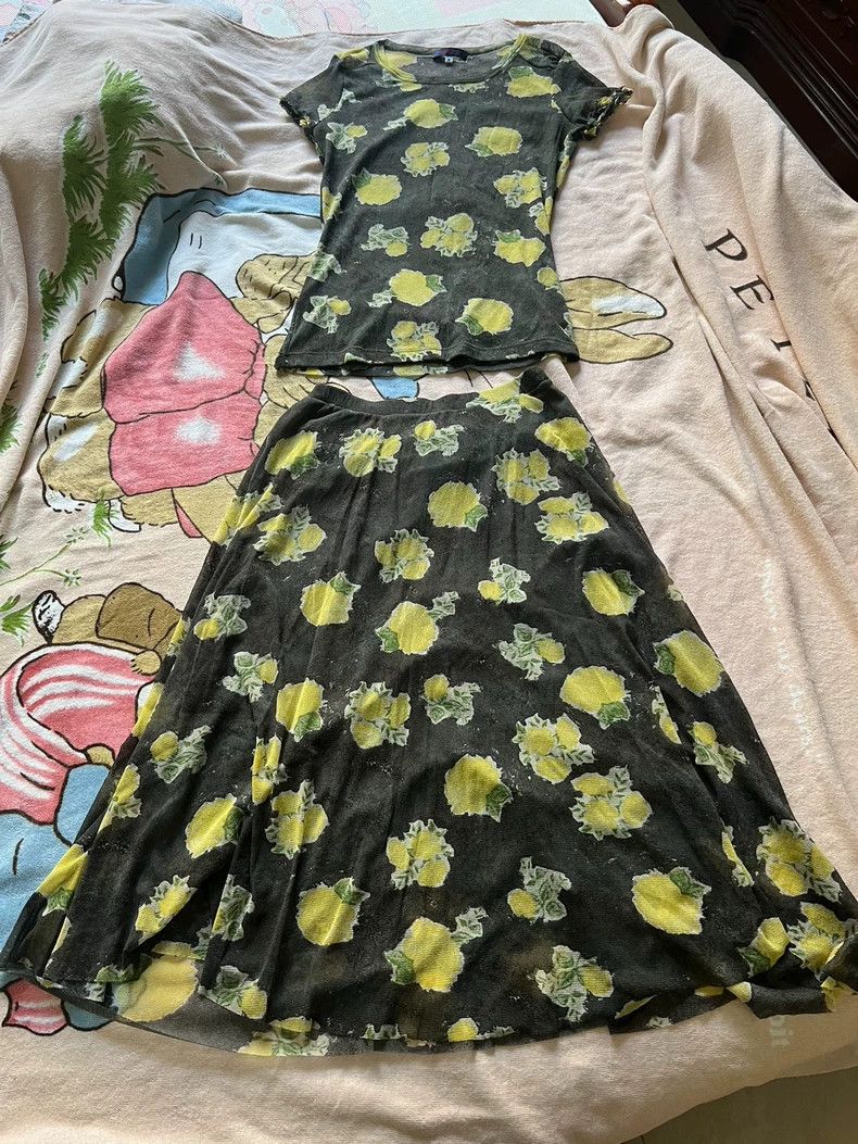 Kenzo KENZO Black Lemon Print Set - dmc Size US S / EU 44-46 / 1 - 1 Thumbnail