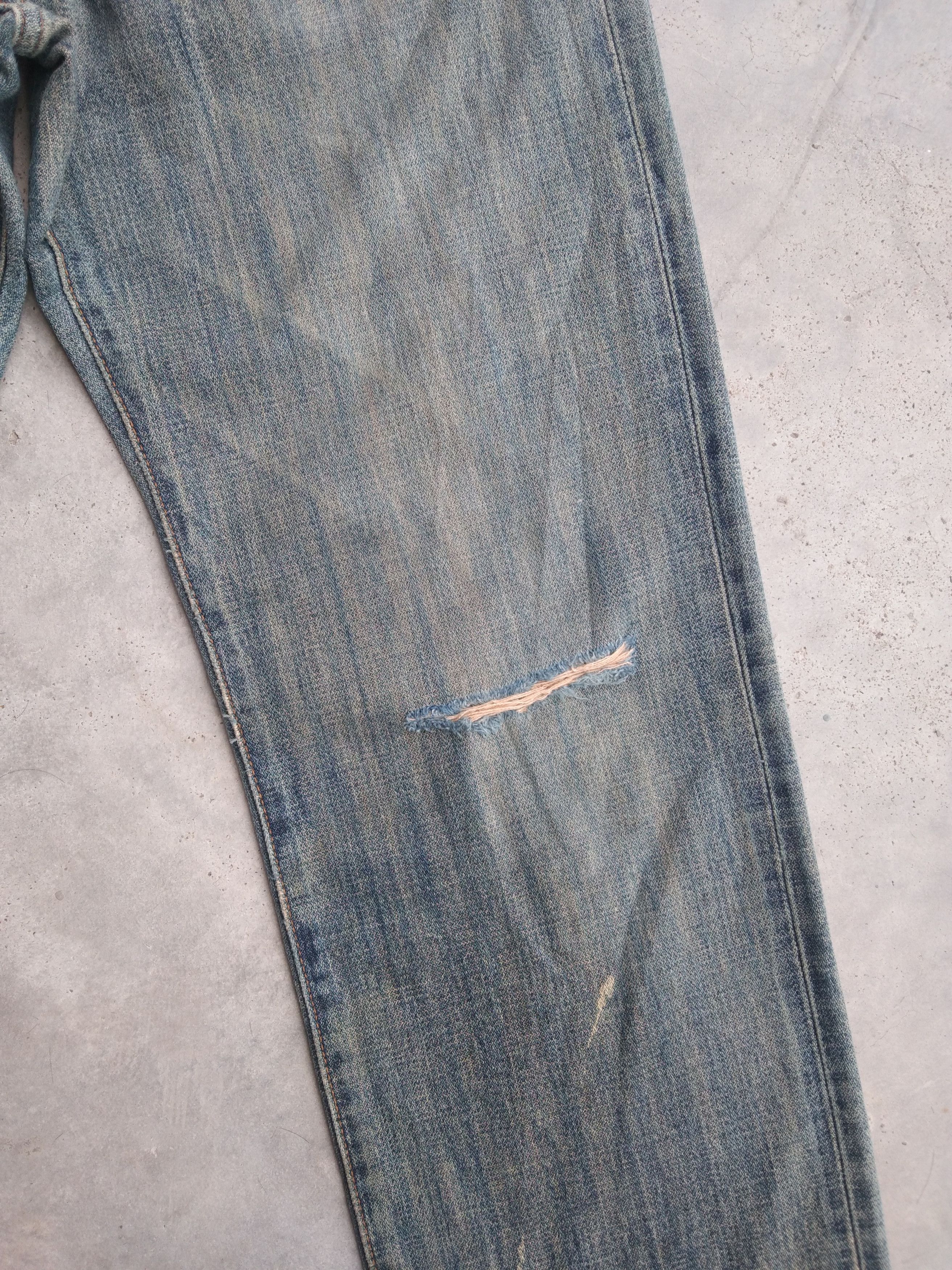 Wrangler Vintage Rusty Wash Wrangler Distressed Jeans 30x32 Size US 30 / EU 46 - 7 Thumbnail