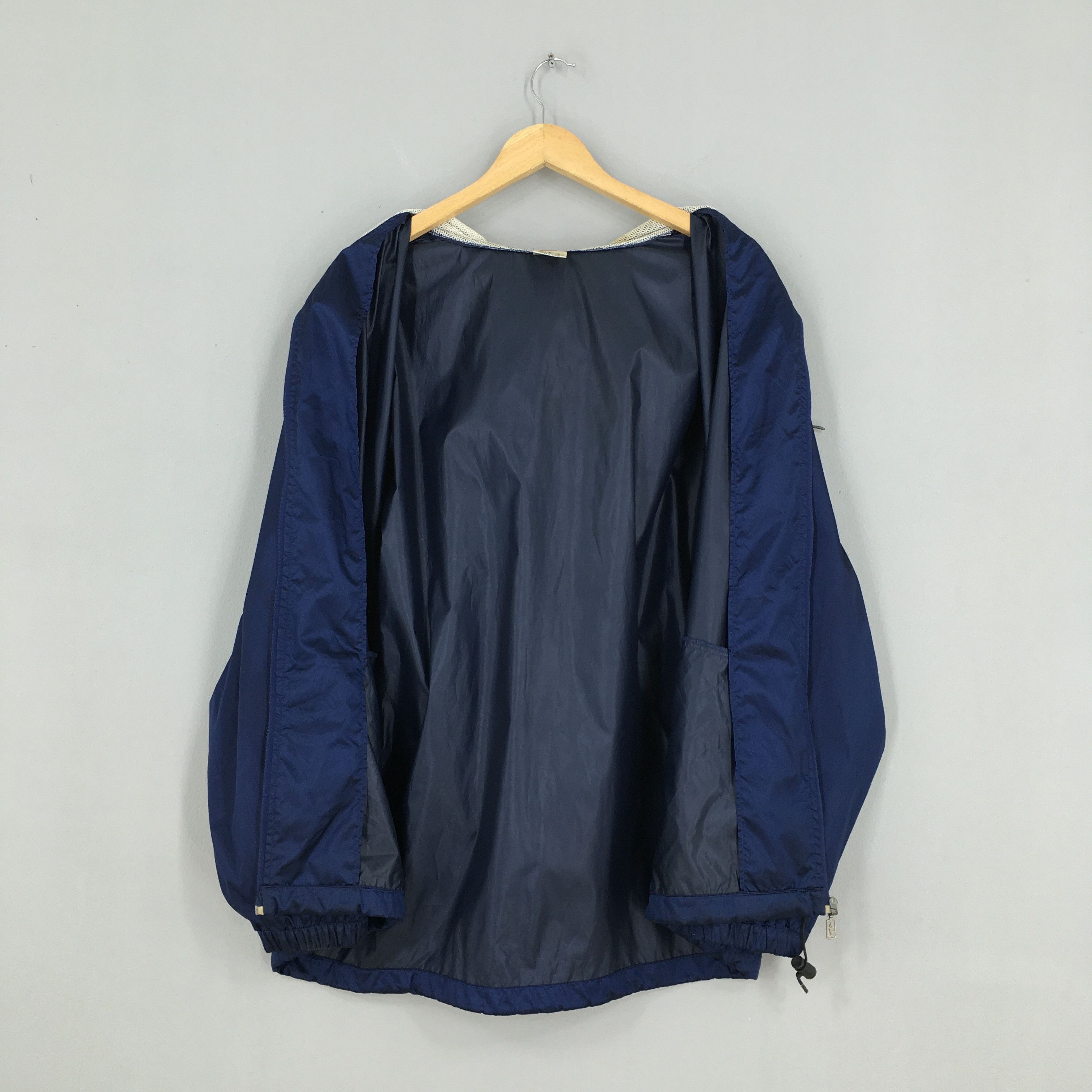 Nike Vintage 90s Nike Swoosh Blue Parka Jacket Hoodie Large Size US L / EU 52-54 / 3 - 6 Thumbnail