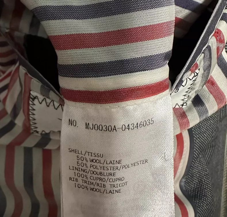 Thom Browne Thom Browne A baseball cap and jacket Size US M / EU 48-50 / 2 - 2 Thumbnail
