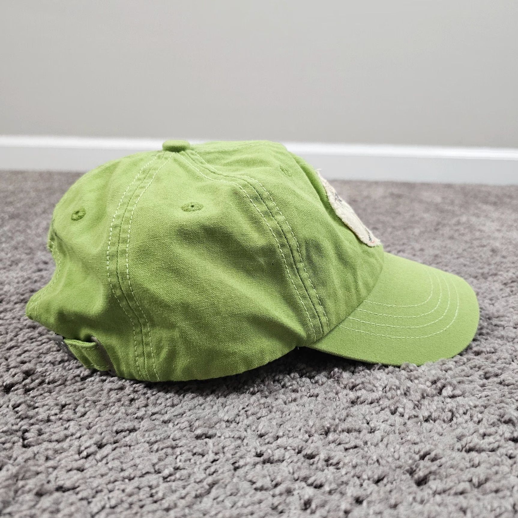 Disney Disney Mickey Cap Hat Baseball Cap Adult M Green Strap Back Walt Disney World Resort Mens Cap Size ONE SIZE - 4 Thumbnail
