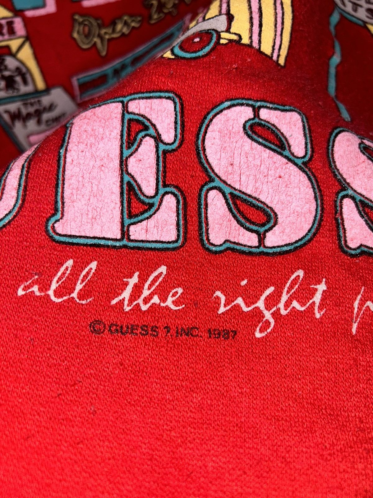 Guess Archive❤️Vintage 80s Guess Sweatshirt Turtleneck Size M / US 6-8 / IT 42-44 - 2 Thumbnail