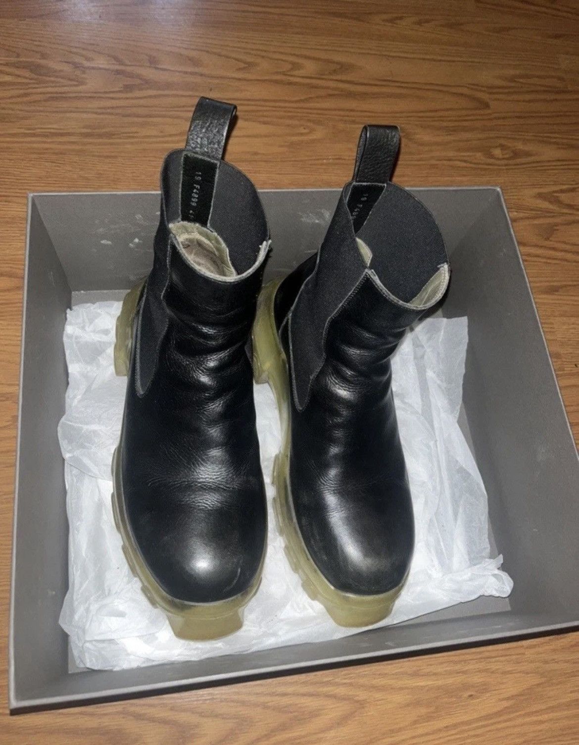 Rick Owens Rick Owens bozo boots size 8 fits like size 9 Size US 8 / EU 41 - 3 Thumbnail