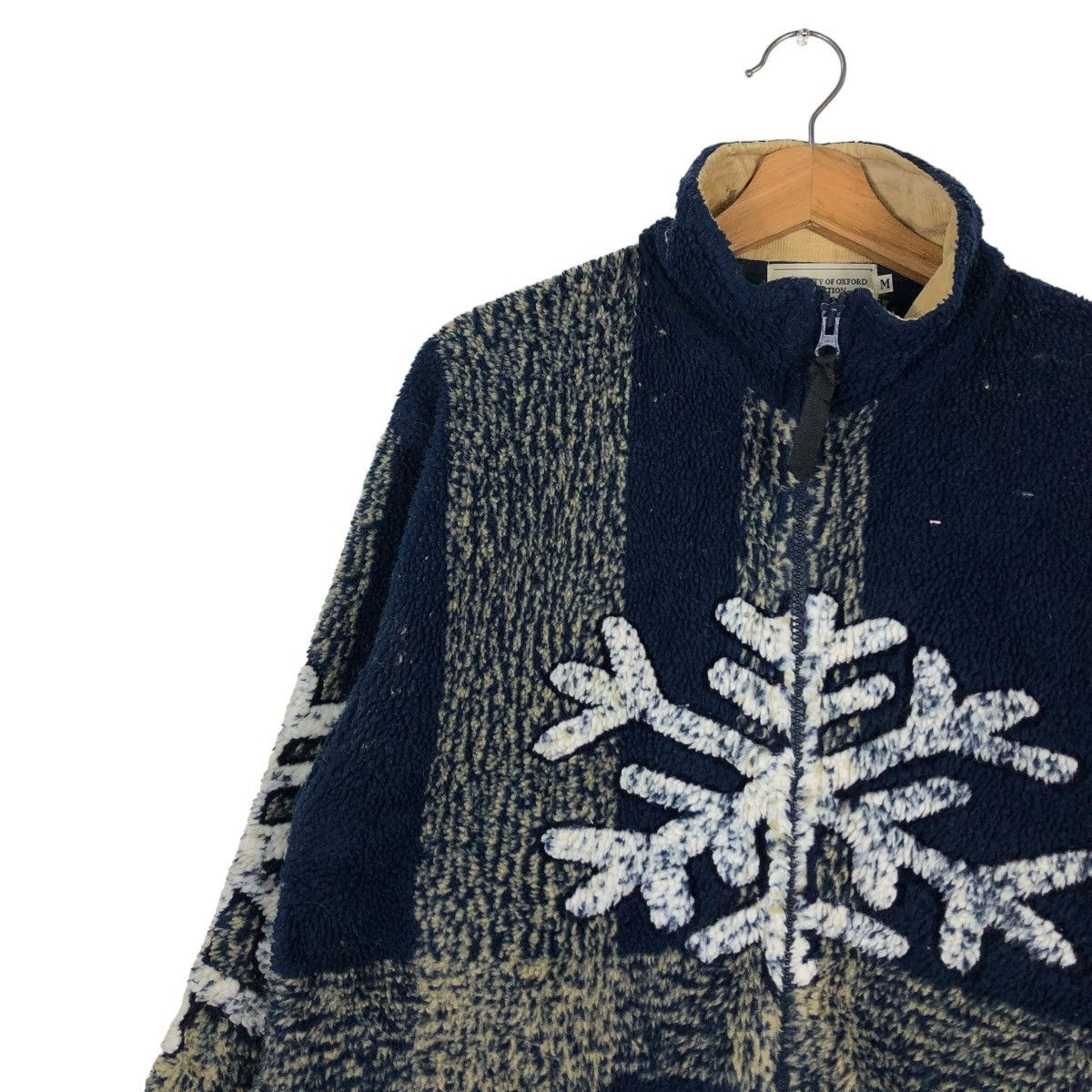 Japanese Brand VINTAGE FLEECE ANORAK PULL OVER UNIVERSITY OF OXFORD NATIVE Size US M / EU 48-50 / 2 - 7 Thumbnail