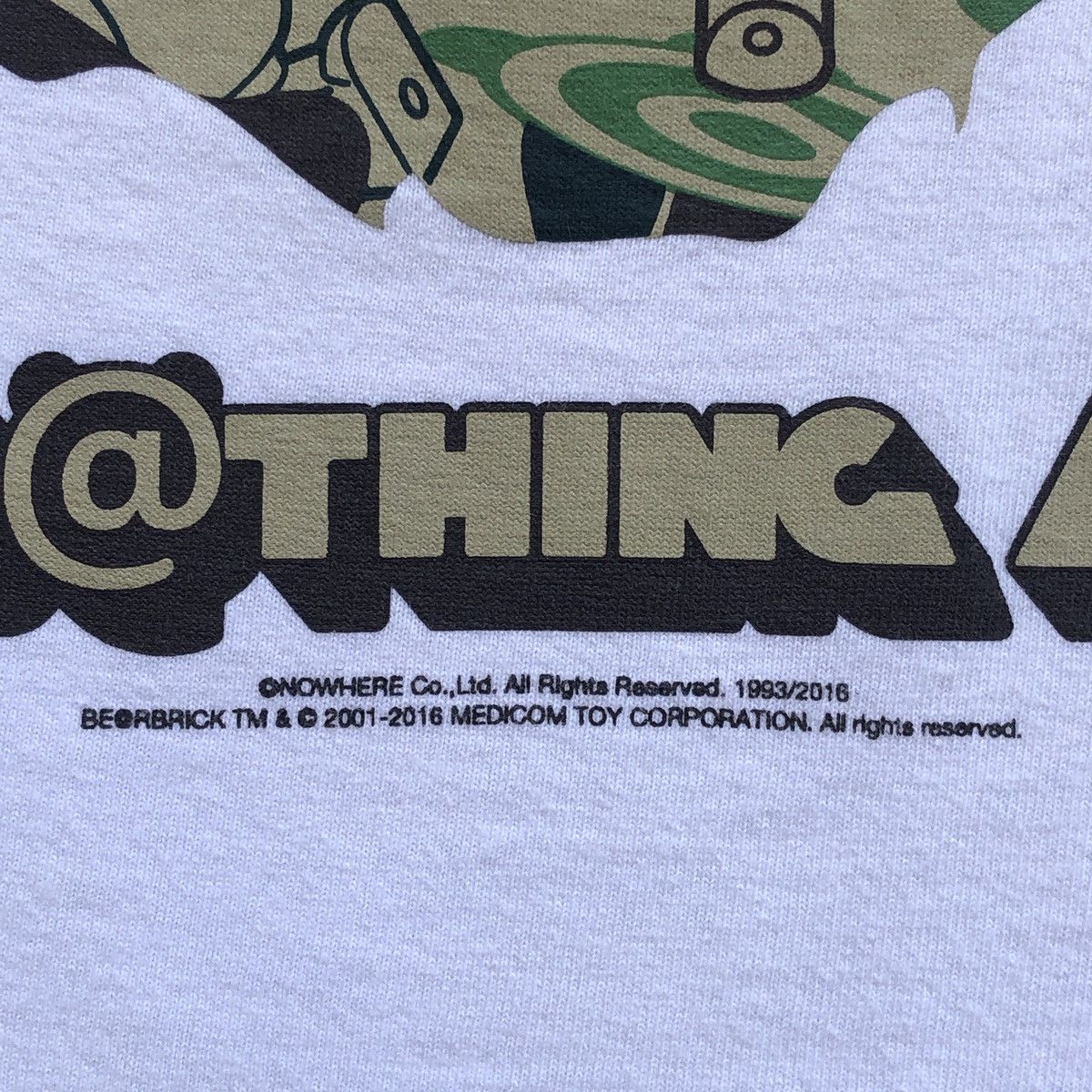 Bape A Bathing Ape Big Head X Bearbrick Tshirts Size US M / EU 48-50 / 2 - 4 Thumbnail