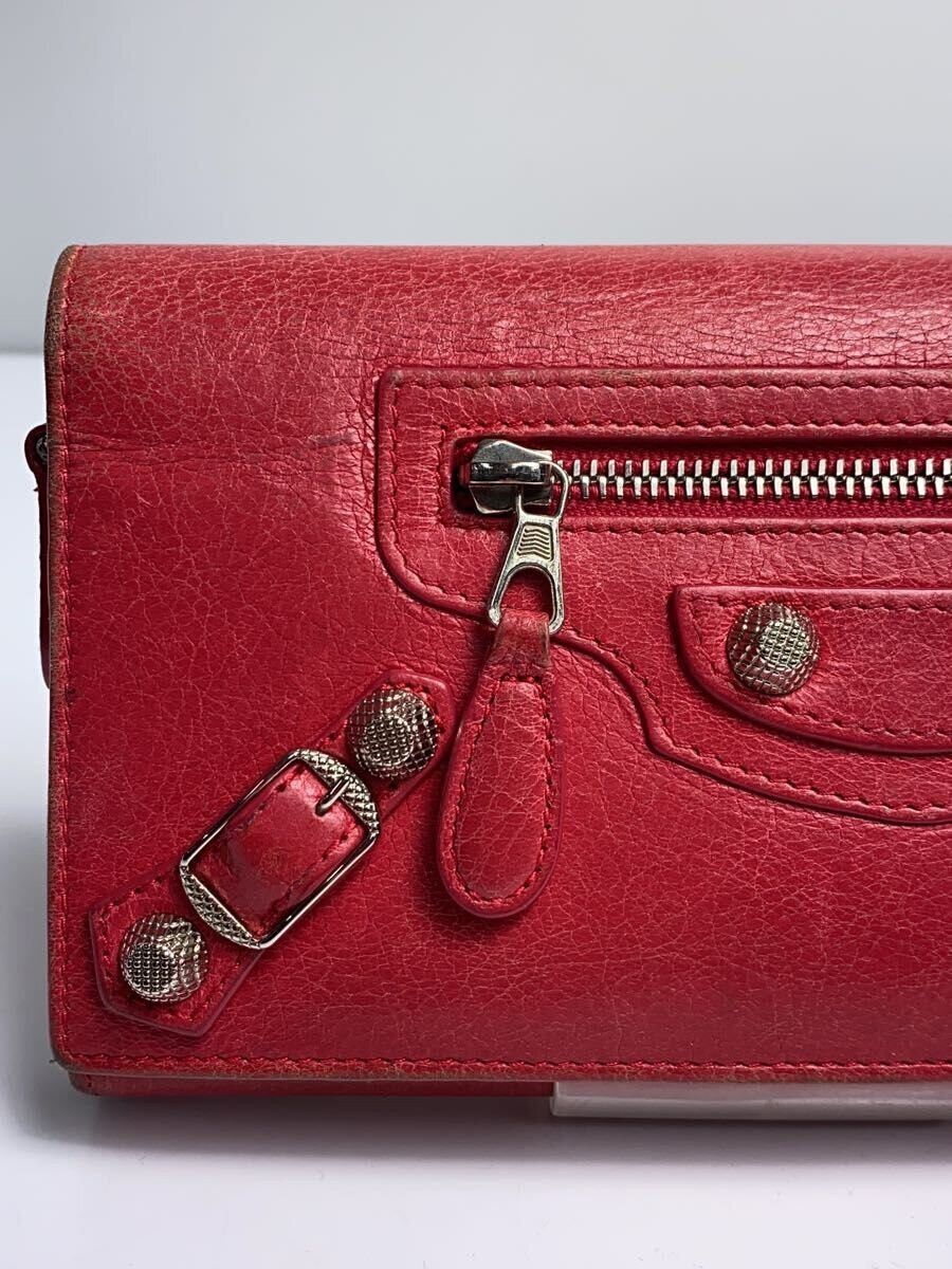 Balenciaga Balenciaga Leather Long Wallet Pink Rose Bi-Fold Size ONE SIZE - 6 Thumbnail