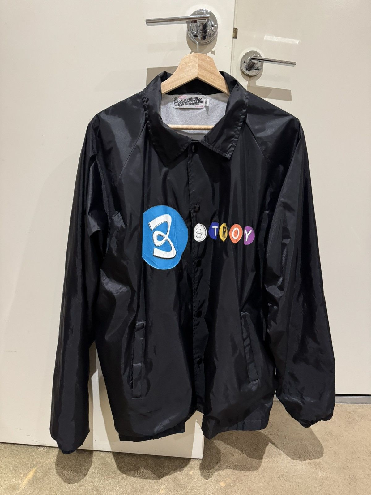 (B).Stroy Bstroy Coach Jacket Size US XL / EU 56 / 4 - 1 Thumbnail
