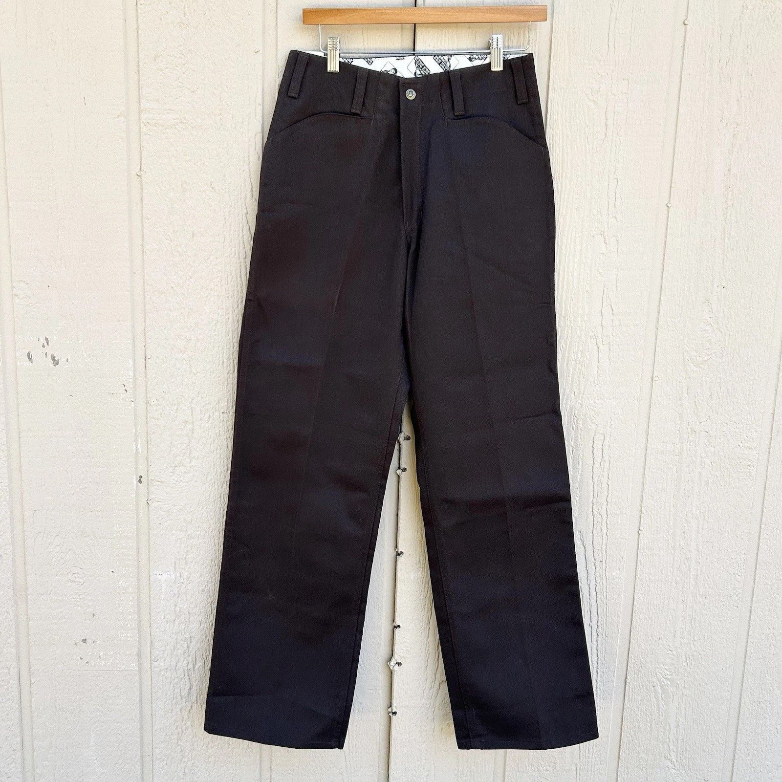 Ben Davis Ben Davis- Classic Work Pants Brown Mens 29x32 USA Made Size US 29 - 1 Thumbnail