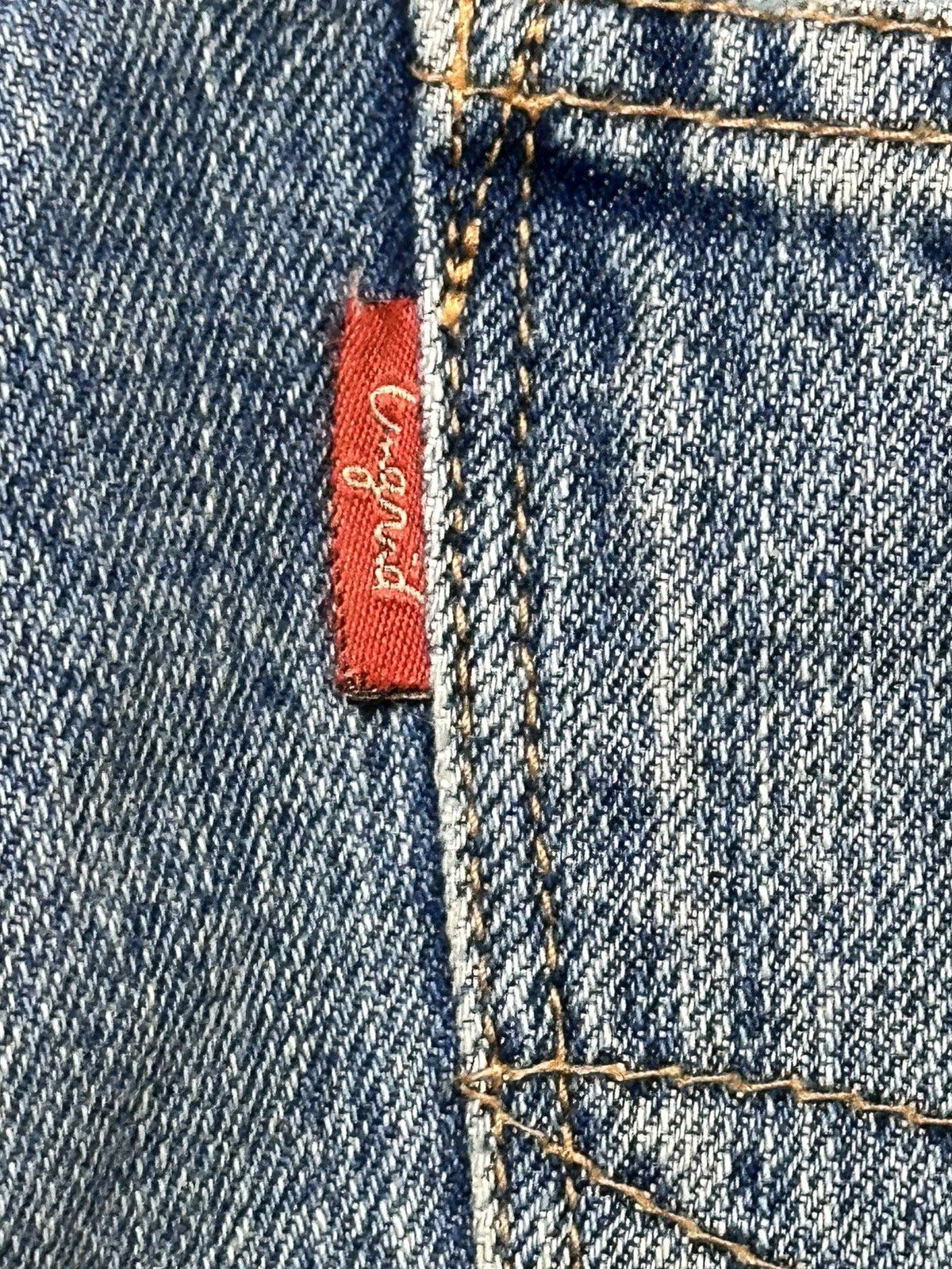 Japanese Brand Vintage Ungrid Classic Straight Fit Distressed Knees & Faded Size US 28 / EU 44 - 11 Thumbnail