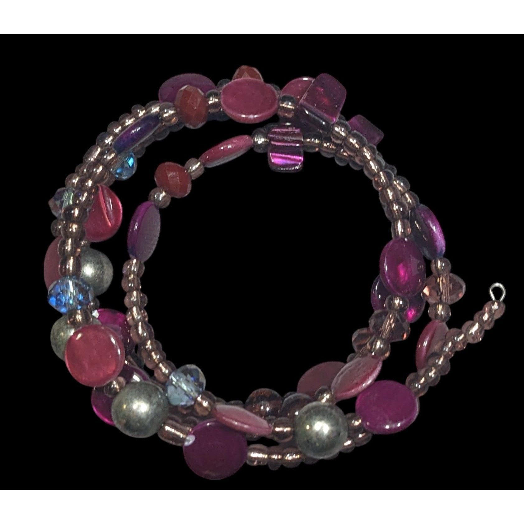Other Whimsical Mermaidcore Purple And Silver Tone Shell And Glass Size ONE SIZE - 3 Thumbnail