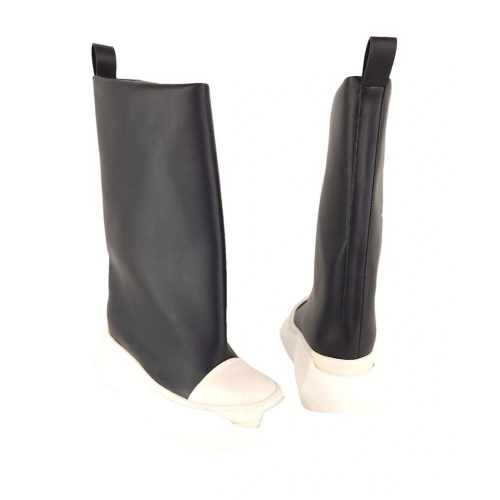 Rick Owens Rick Owens DRKSHDW Fogachine Sneak Boots 41 W11 M8 Black Size US 11 / IT 41 - 8 Thumbnail