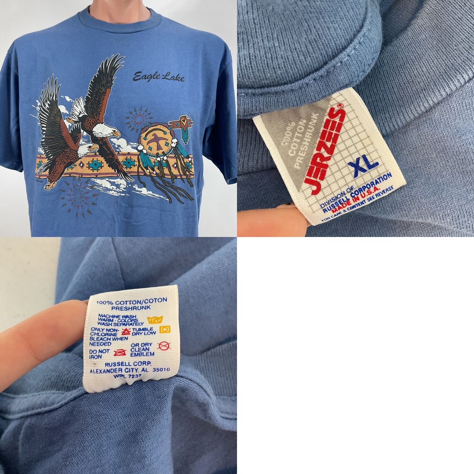 Jerzees VINTAGE Nike? // (invalid) Size US XL / EU 56 / 4 - 8 Thumbnail