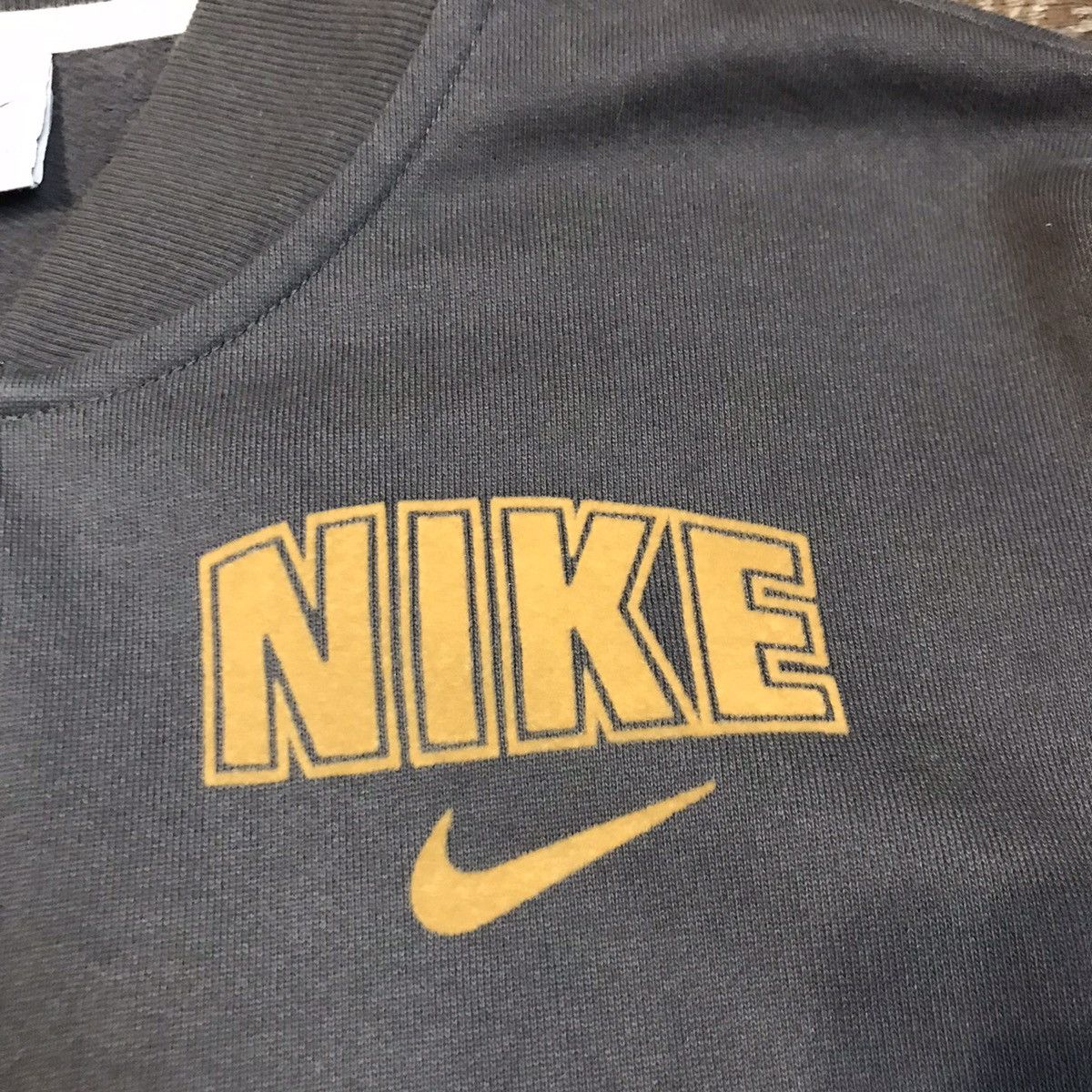 Nike × Vintage NIKE Big boy DRILL BIG LOGO RARE Y2K VINTAGE BOMBER JACKET Size US XXL / EU 58 / 5 - 5 Thumbnail