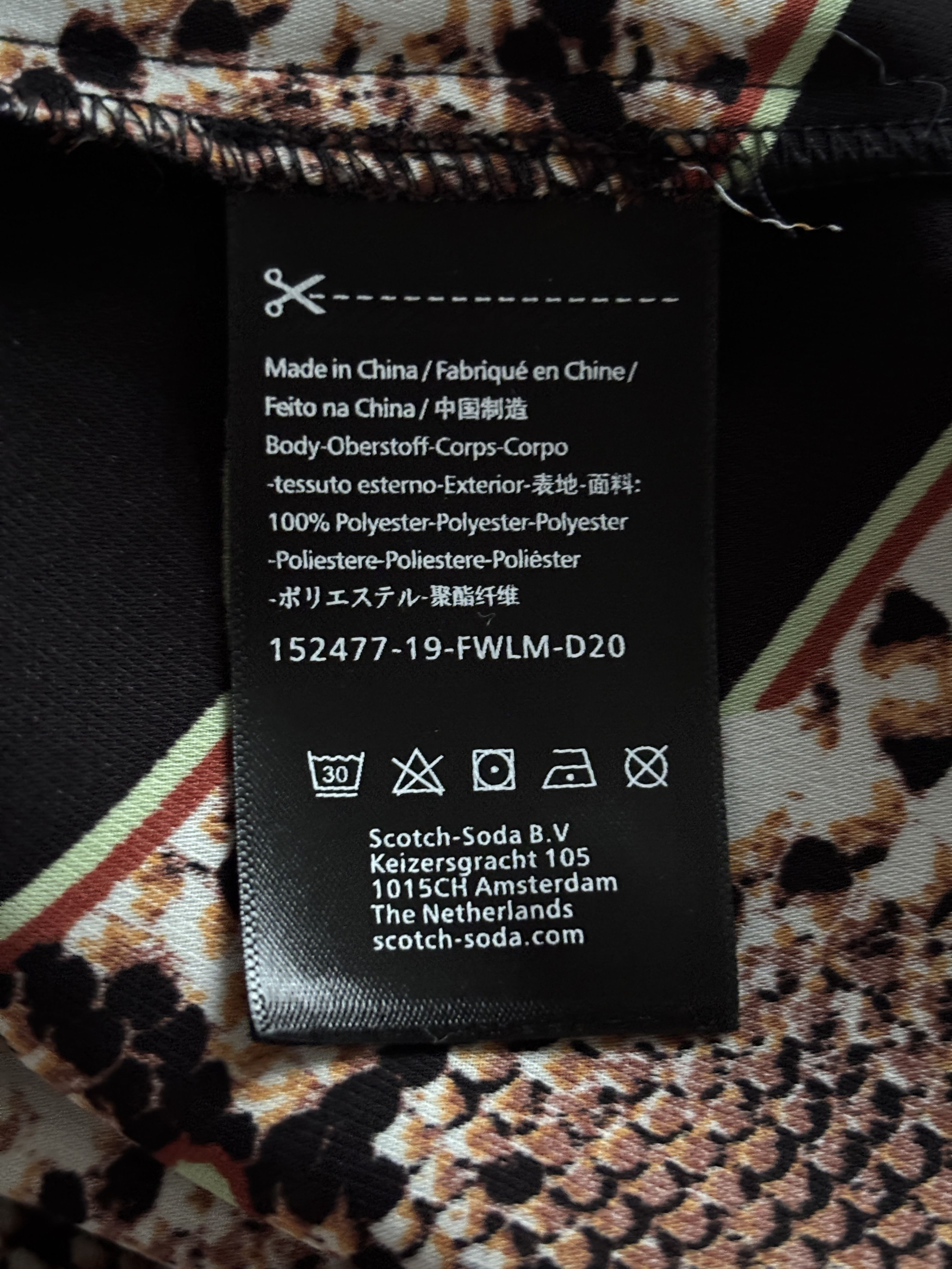 Maison Scotch × Scotch & Soda Scotch & Soda Maison Scotch Printed Button-Up Shirt Size S / US 4 / IT 40 - 7 Thumbnail