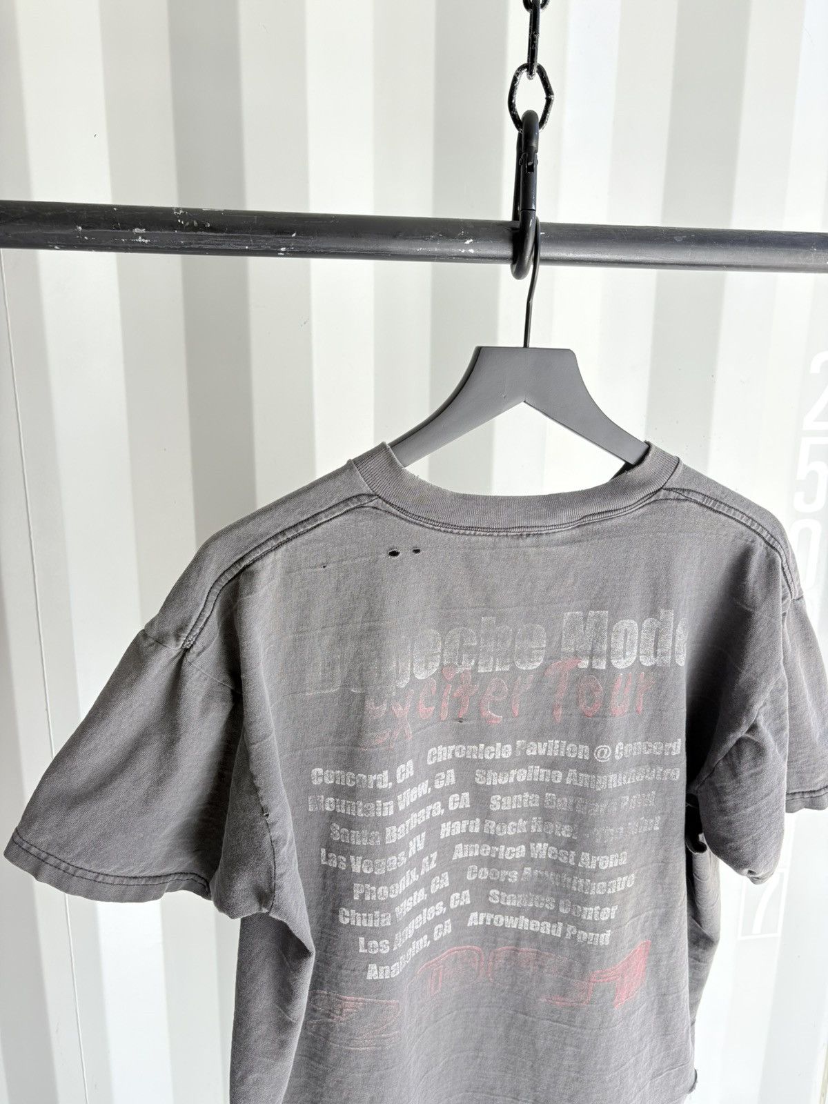 Band Tees Vintage Depeche Mode Exciter Shirt Thrashed Faded Grunge Size US XL / EU 56 / 4 - 7 Thumbnail