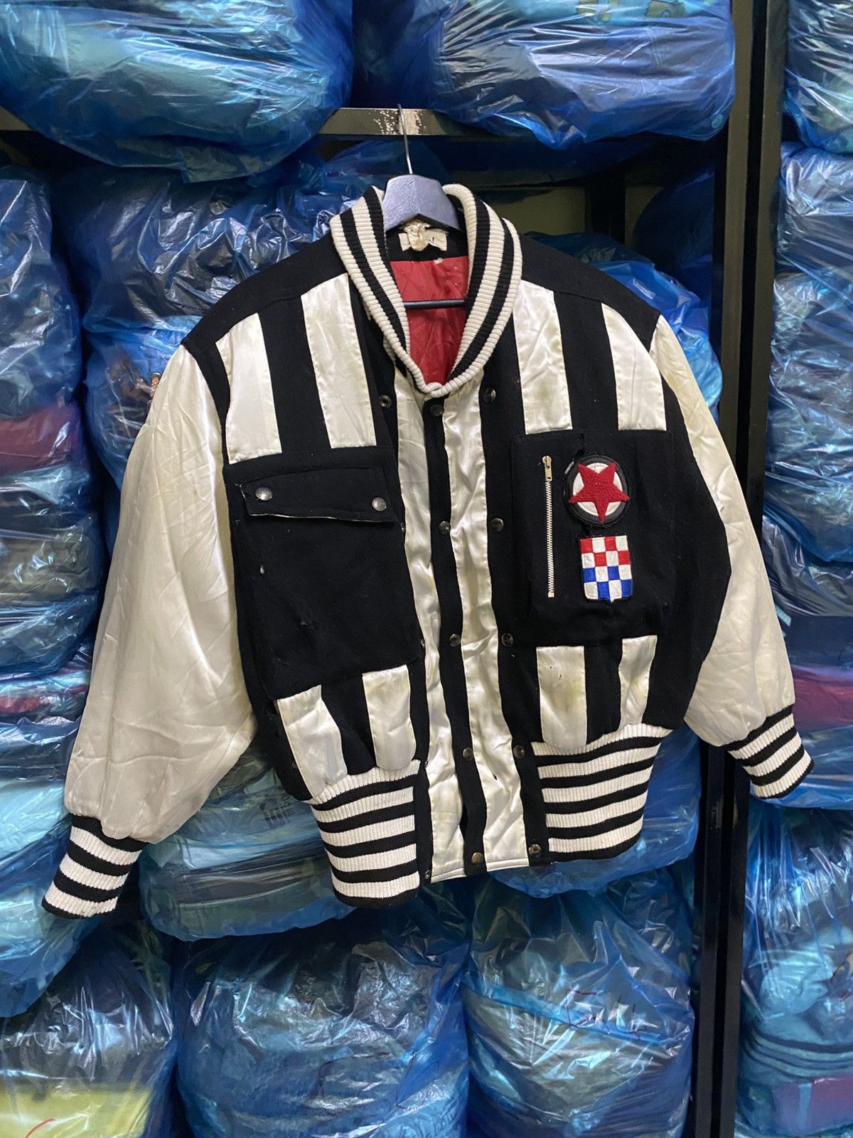 Kansai Yamamoto RARE VINTAGE KANSAI FROM RIDING TEAM VARSITY JACKET Size US M / EU 48-50 / 2 - 6 Thumbnail