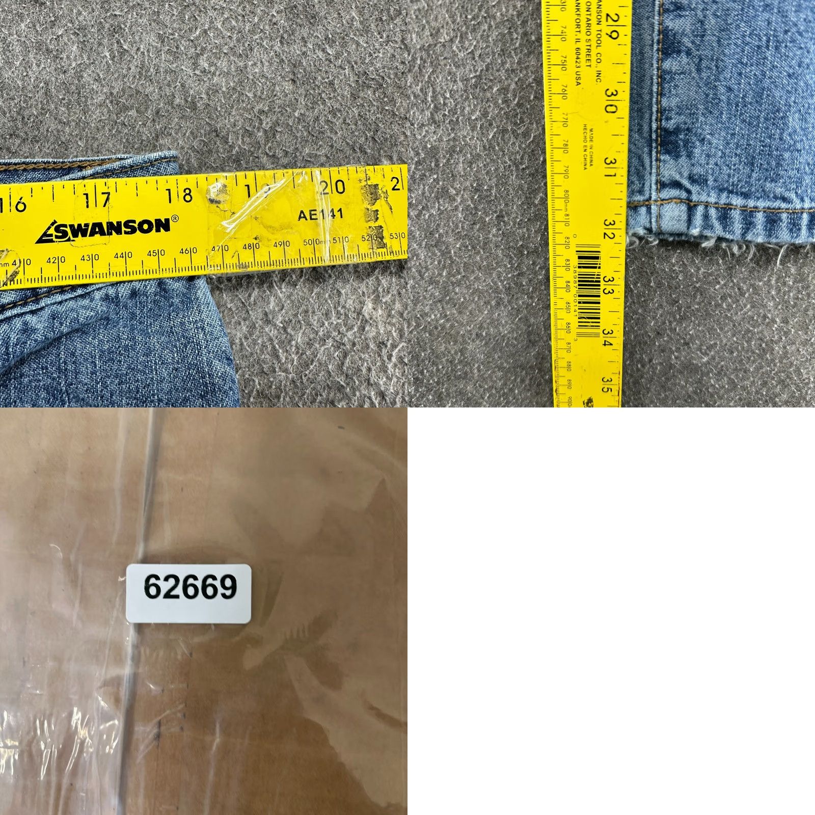 Vintage VINTAGE Natural Issue Jeans Men 36x32 Blue Relaxed Straight Light Wash Baggy Levi's 500 Series 90s Retro Mens Jeans Size US 36 / EU 52 - 10 Thumbnail