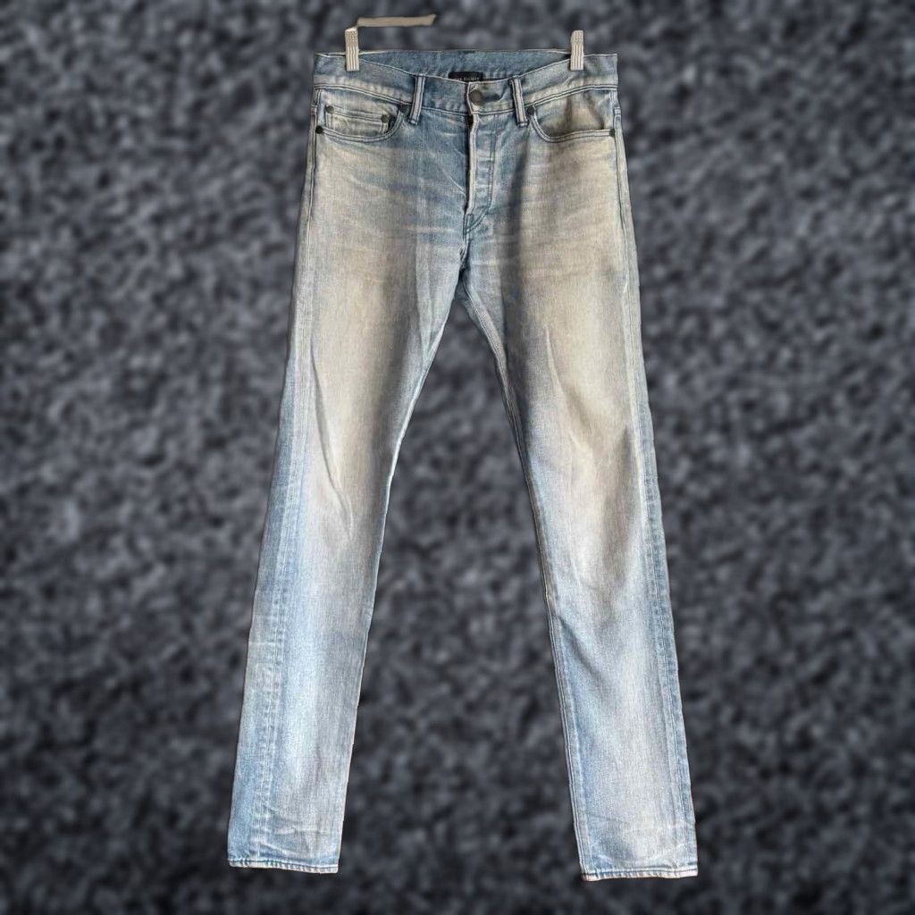 John Elliott John Elliott Denim The Daze Slim Jeans Coast 2 Size 28 Jeans Men Blue 98% Cotton 2% Polyurethane Slimming Button Fly 5-pocket Coast 2 Style Skinny"} Size US 28 / EU 44 - 1 Thumbnail
