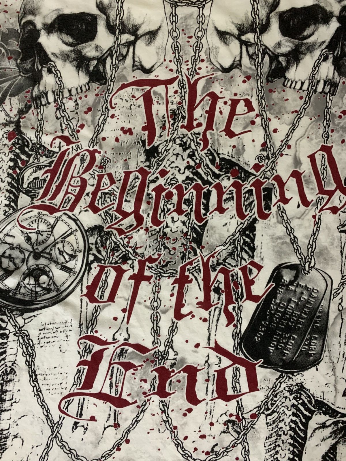Art Comes First X A R Unlimited The End Game The Beginning Of The End Tee Size US XL / EU 56 / 4 - 16 Thumbnail
