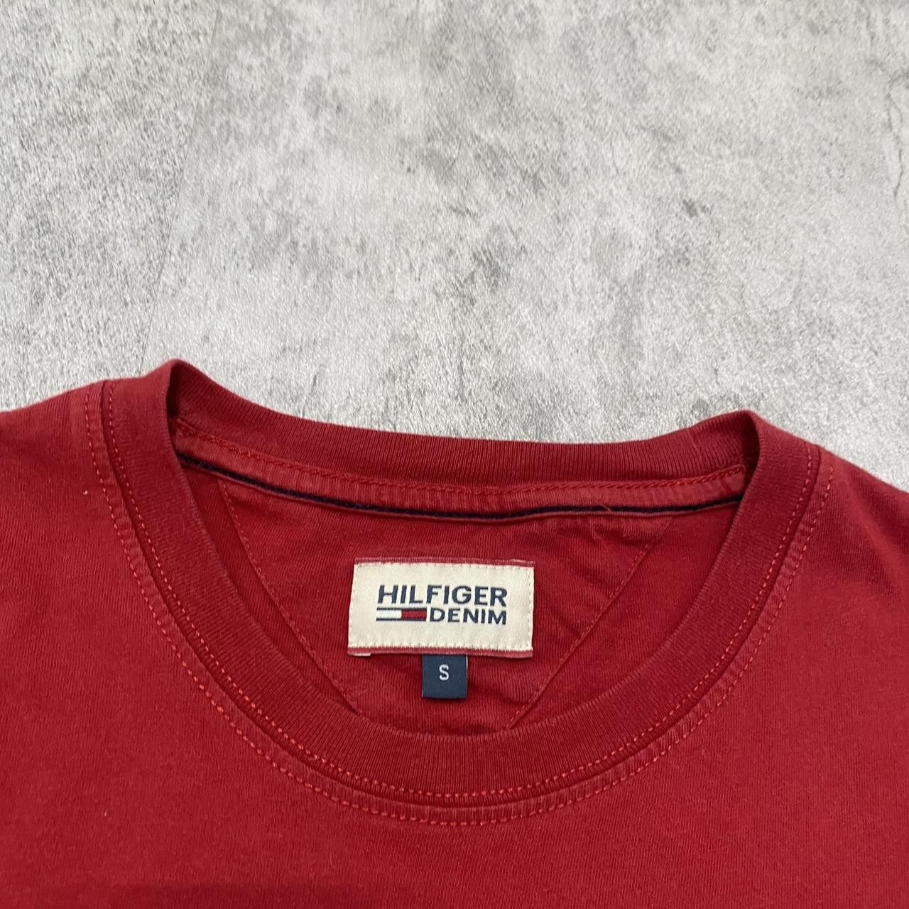 Tommy Hilfiger Red Tommy Hilfiger cotton t-shirt #casual Casual Size US S / EU 44-46 / 1 - 4 Thumbnail