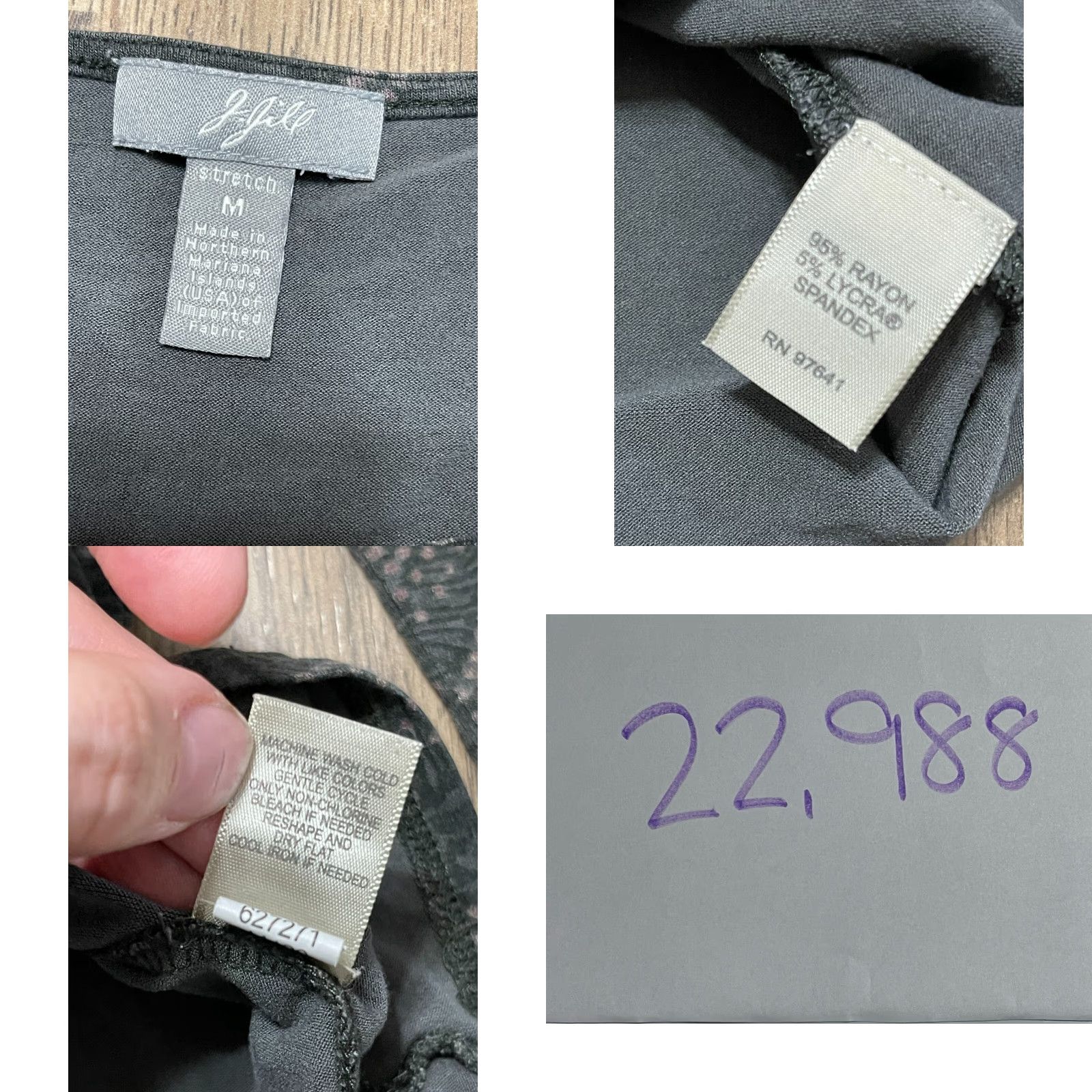 J. Jill **Women's Size Medium Brown J. Jill Stretch Printed T-Shirt** User: **Women's Size Medium Brown J. Jill Printed Stretch T-Shirt** Size M / US 6-8 / IT 42-44 - 8 Thumbnail