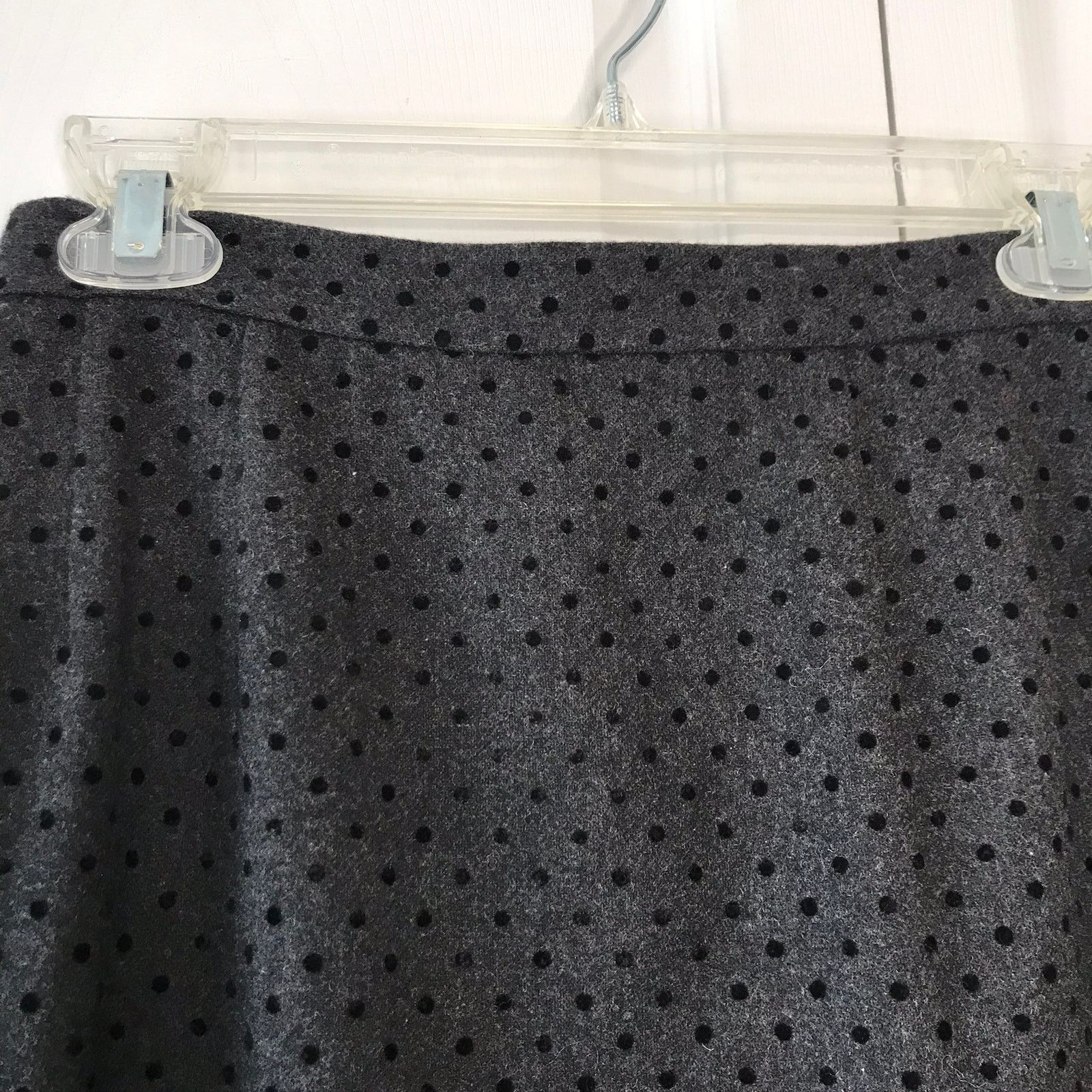 Vintage Vintage Rickie Freeman for Teri Jon velvet polka dot skirt Size 27" / US 4 / IT 40 - 6 Thumbnail
