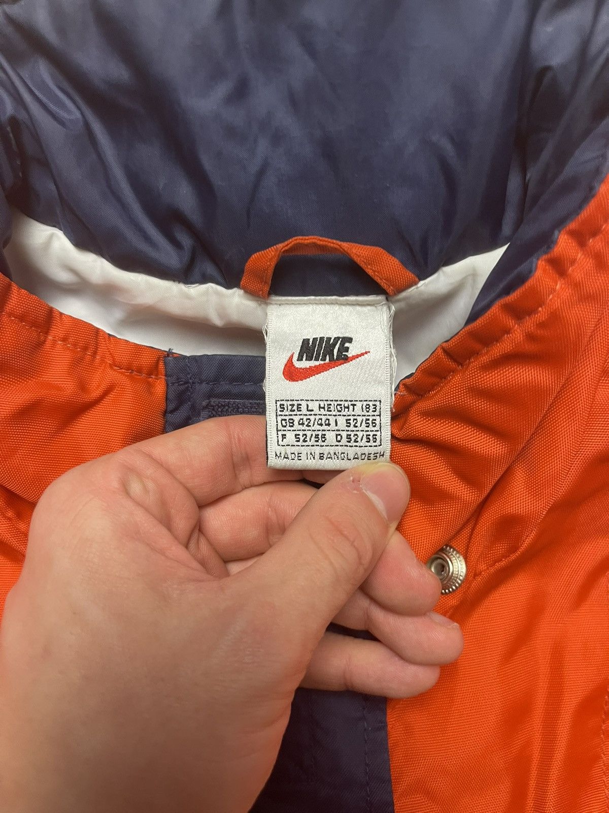 Nike Vintage Nike Parka Down Jacket 90s Y2K Size US L / EU 52-54 / 3 - 6 Thumbnail