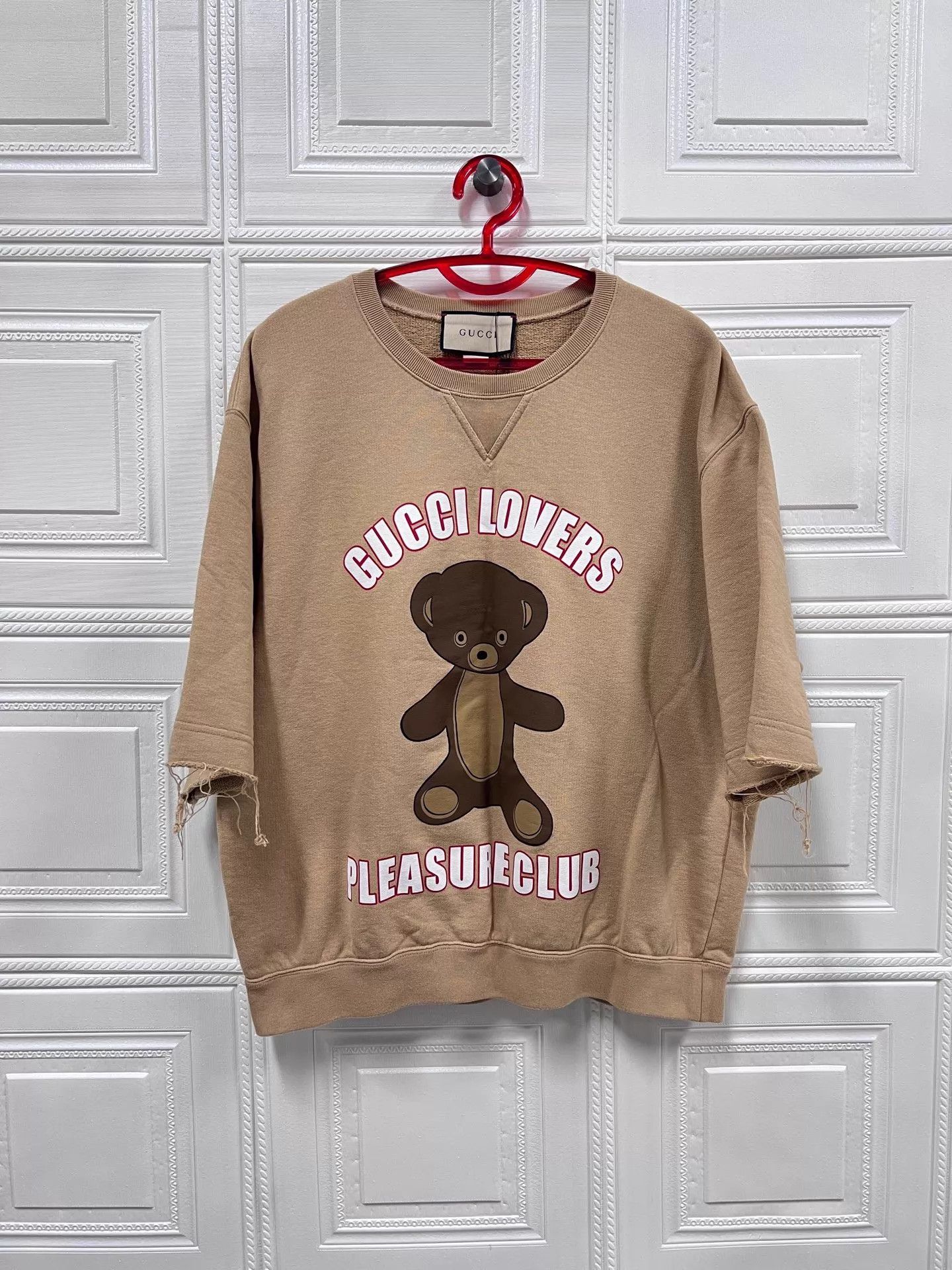 Gucci Gucci Bear Print Crew SS T-Shirt L/OS Unisex D62701 99New Size US L / EU 52-54 / 3 - 1 Thumbnail