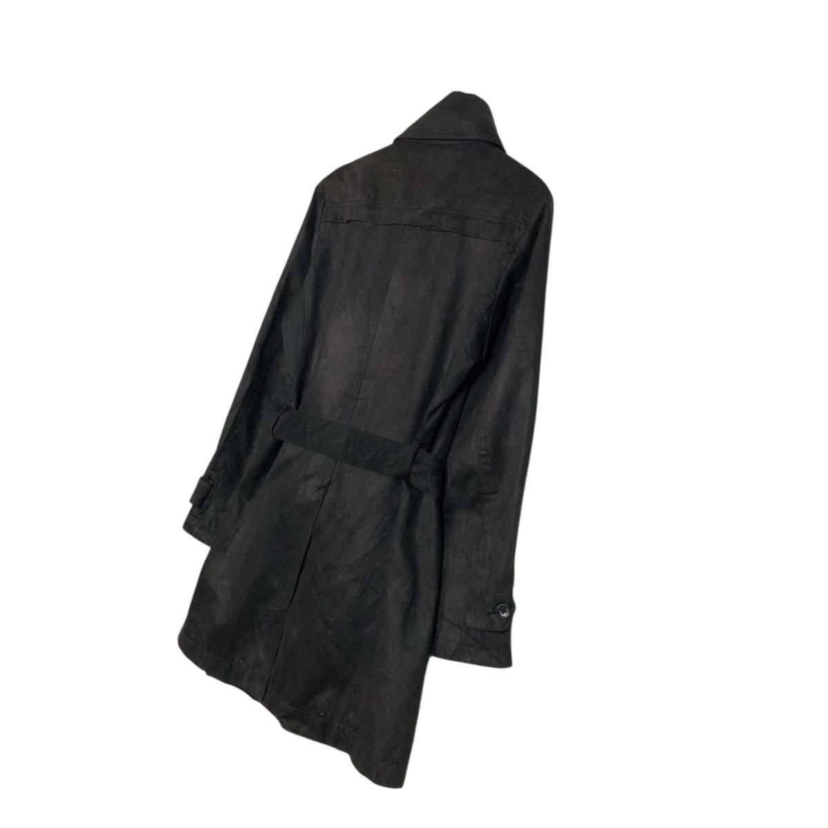 Tornado Mart 🔥RICH BLACK LONG JACKET TORNADO MART BELT BONDAGE Size US M / EU 48-50 / 2 - 12 Thumbnail