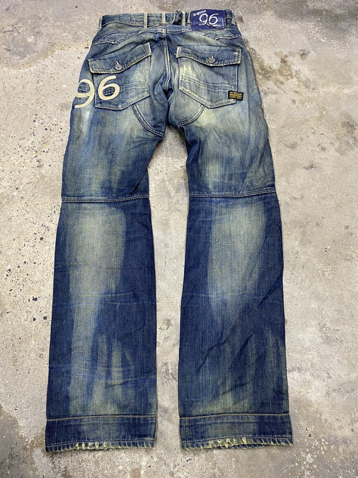 If Six Was Nine × Vintage 💥Bindding Offer💥 rare g-star faded jeans pant Size US 29 - 7 Thumbnail