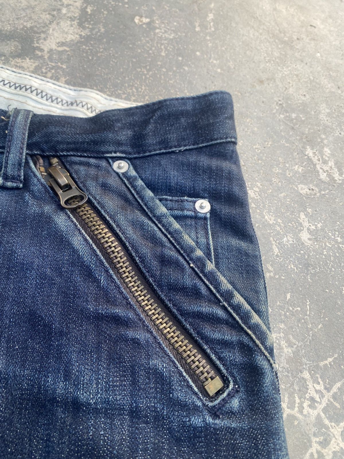 Global Work × Japanese Brand GLOBAL WORK Slim Biker Jeans Size US 33 - 6 Thumbnail
