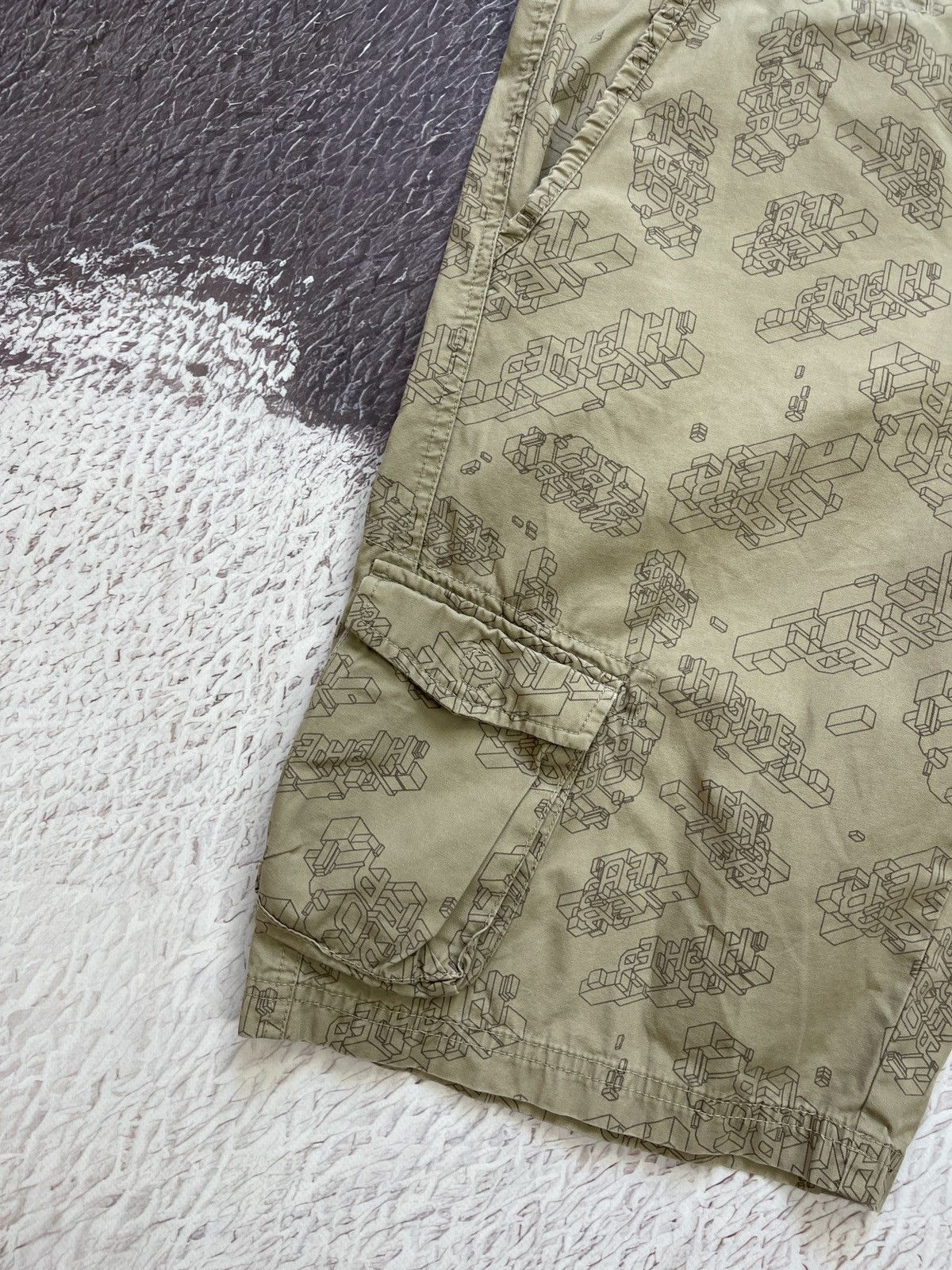 Nike Nike vintage y2k multi logo beige utility cargo shorts Size US 30 / EU 46 - 4 Thumbnail