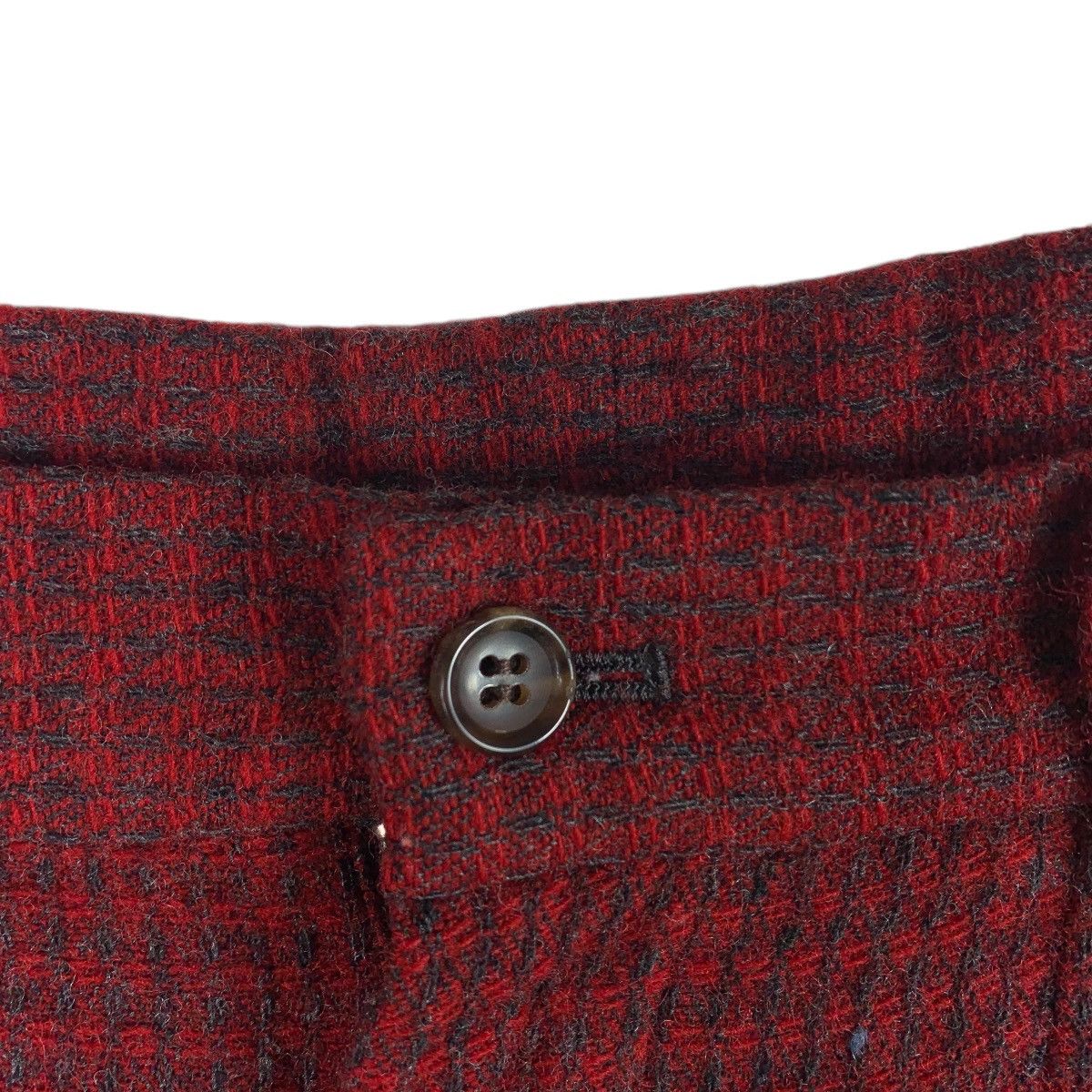 Comme des Garcons Homme × Vintage Vintage COMME des GARÇONS homme AD 2000 checked tweed pants Size US 32 / EU 48 - 5 Thumbnail