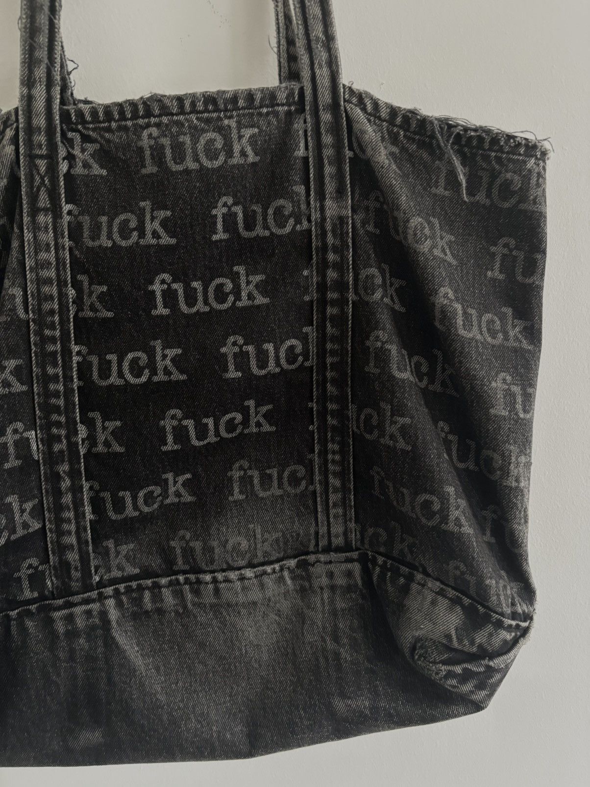 Supreme supreme fuck denim tote bag Size ONE SIZE - 14 Thumbnail