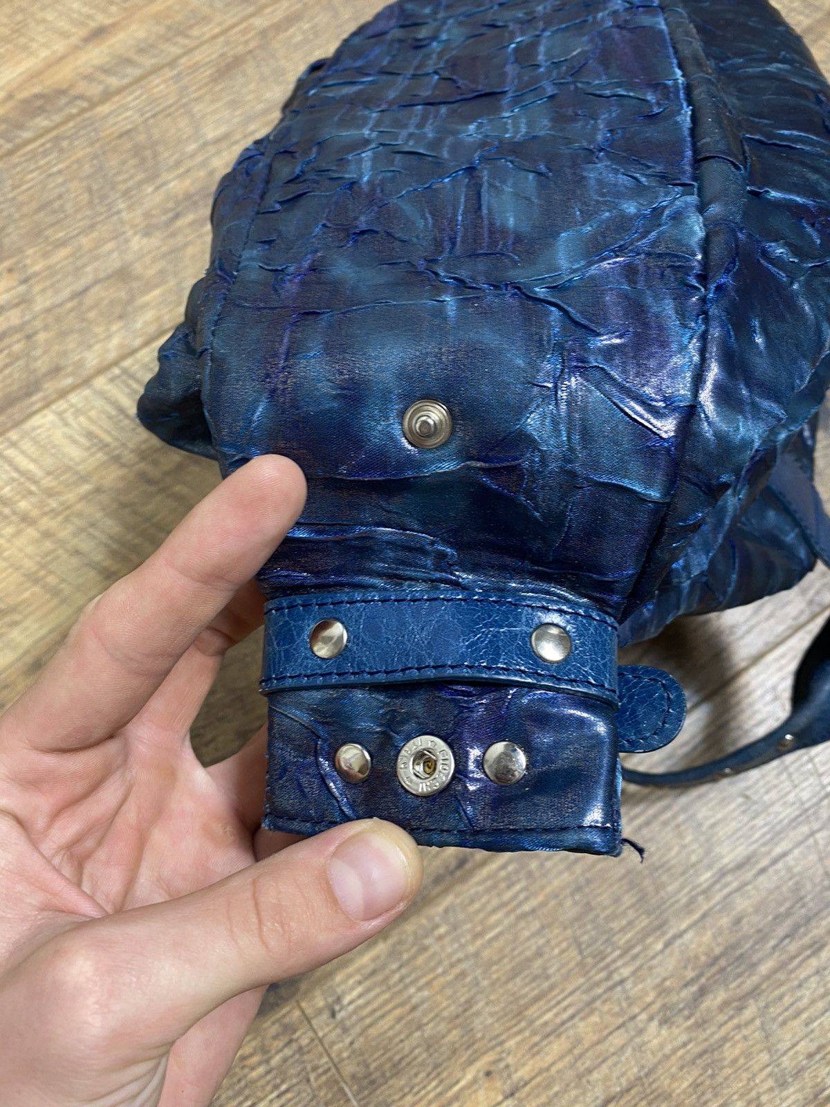 Other Ripani Made in Italy Bag. Blue Leather Size ONE SIZE - 12 Thumbnail