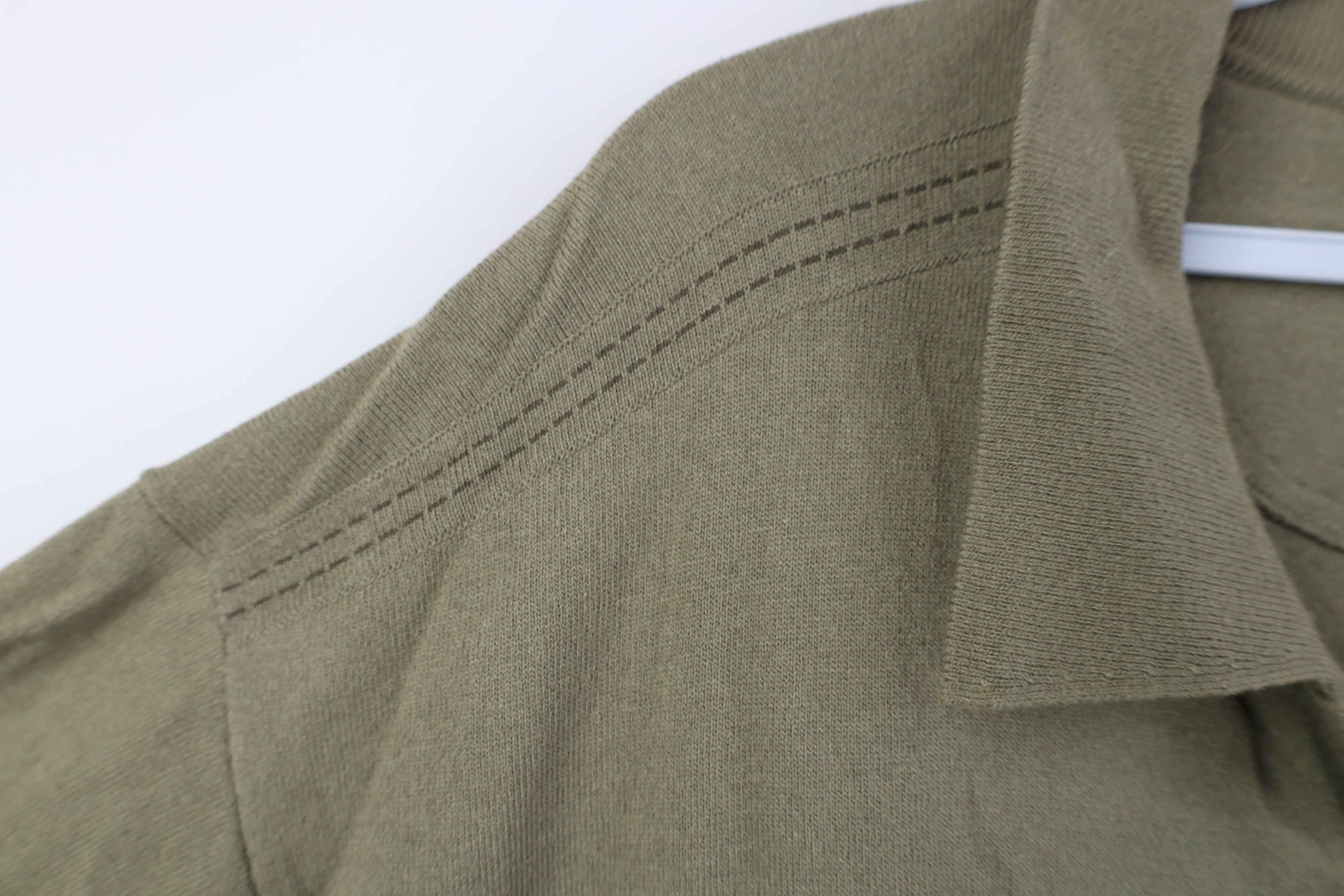 Tommy Bahama Vintage Tommy Bahama Blend Knit Looped Collar Button Shirt Size US L / EU 52-54 / 3 - 8 Thumbnail