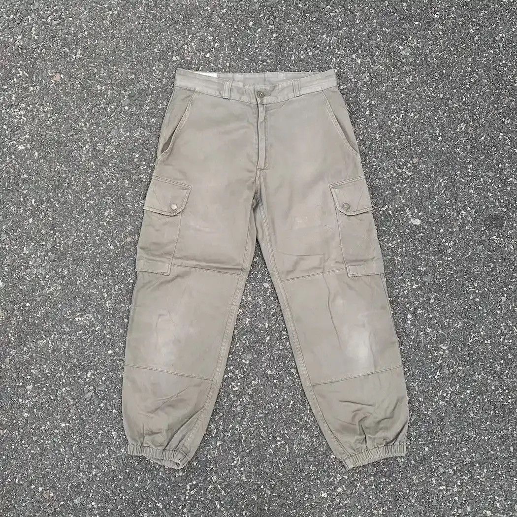 Jungles VINTAGE 1987 SOCOVET FRENCH ARMY CROPPED CARGO TACTICAL PANT Size US 28 / EU 44 - 3 Thumbnail
