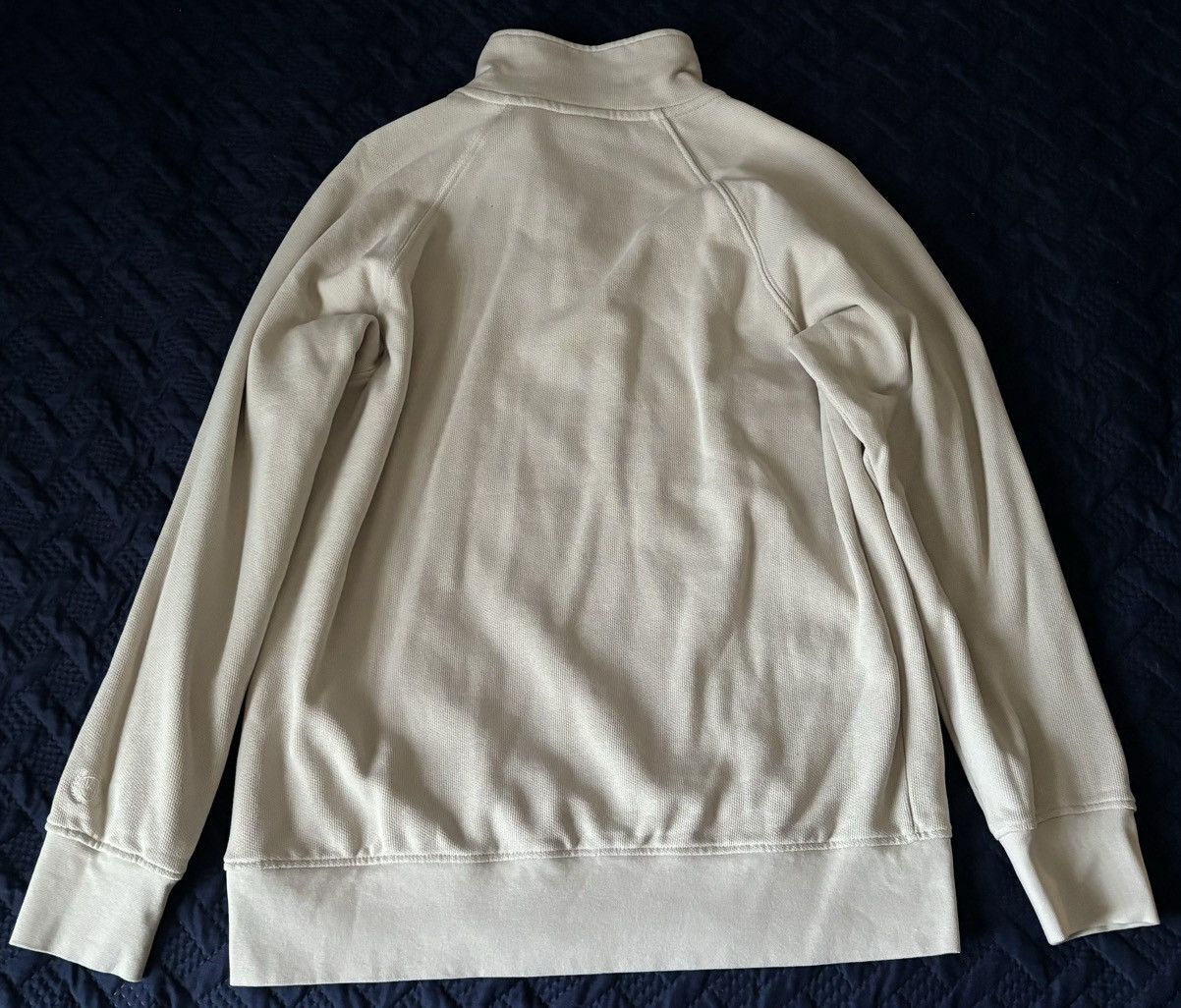 Jack & Jones Jack and Jones Ivory Polo Long Sleeve Sweater Size US S / EU 44-46 / 1 - 5 Thumbnail