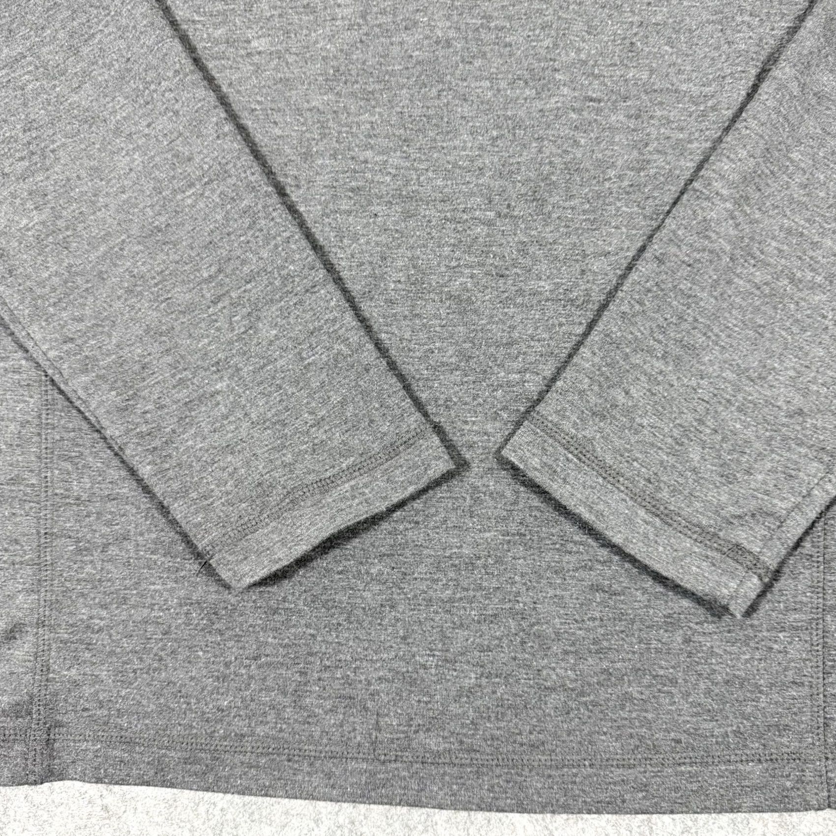 Orvis Orvis Sweater 1/4 Zip Lightweight Mock-Neck Long Sleeves Men's Medium Gray Size US M / EU 48-50 / 2 - 2 Thumbnail