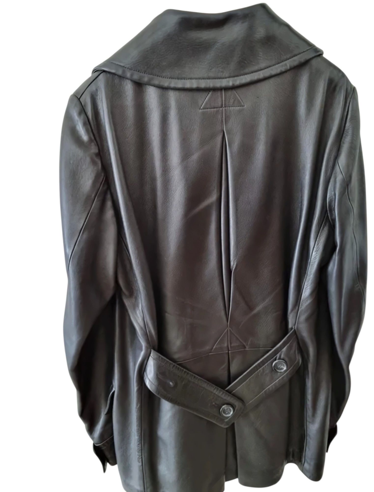 Gucci A/W 2003 ARMY LEATHER COAT BY TOM FORD Size US M / EU 48-50 / 2 - 2 Thumbnail